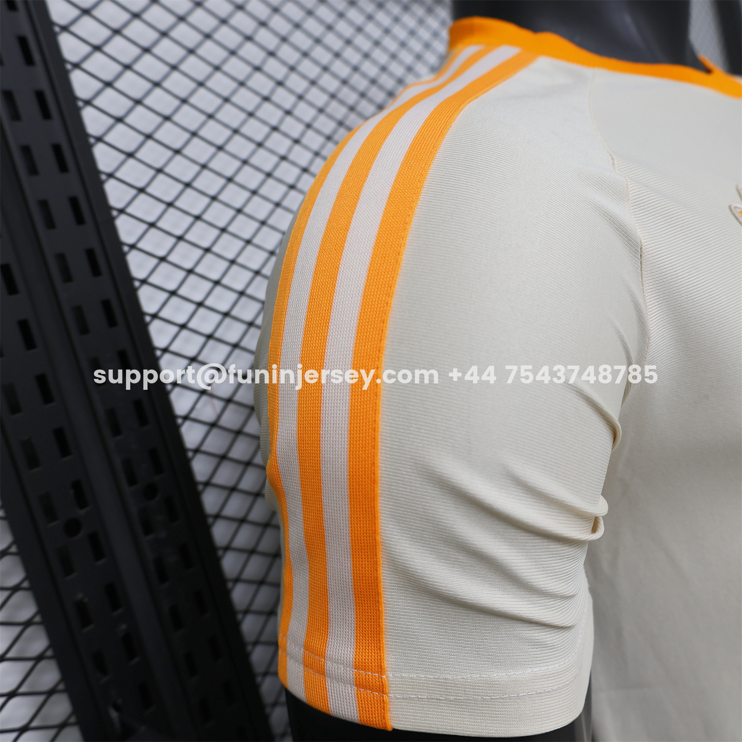 Funinjersey-Bayern Munich 25-26 Off-white Casual Jersey - Player Version