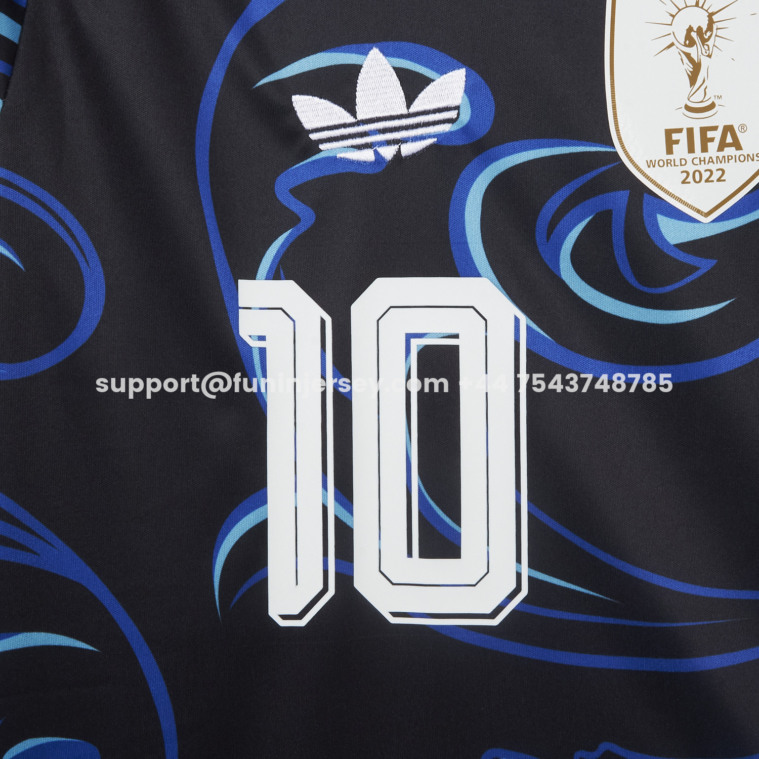 Funinjersey-Argentina 2026 Away Deep Blue Jersey - Fans Version