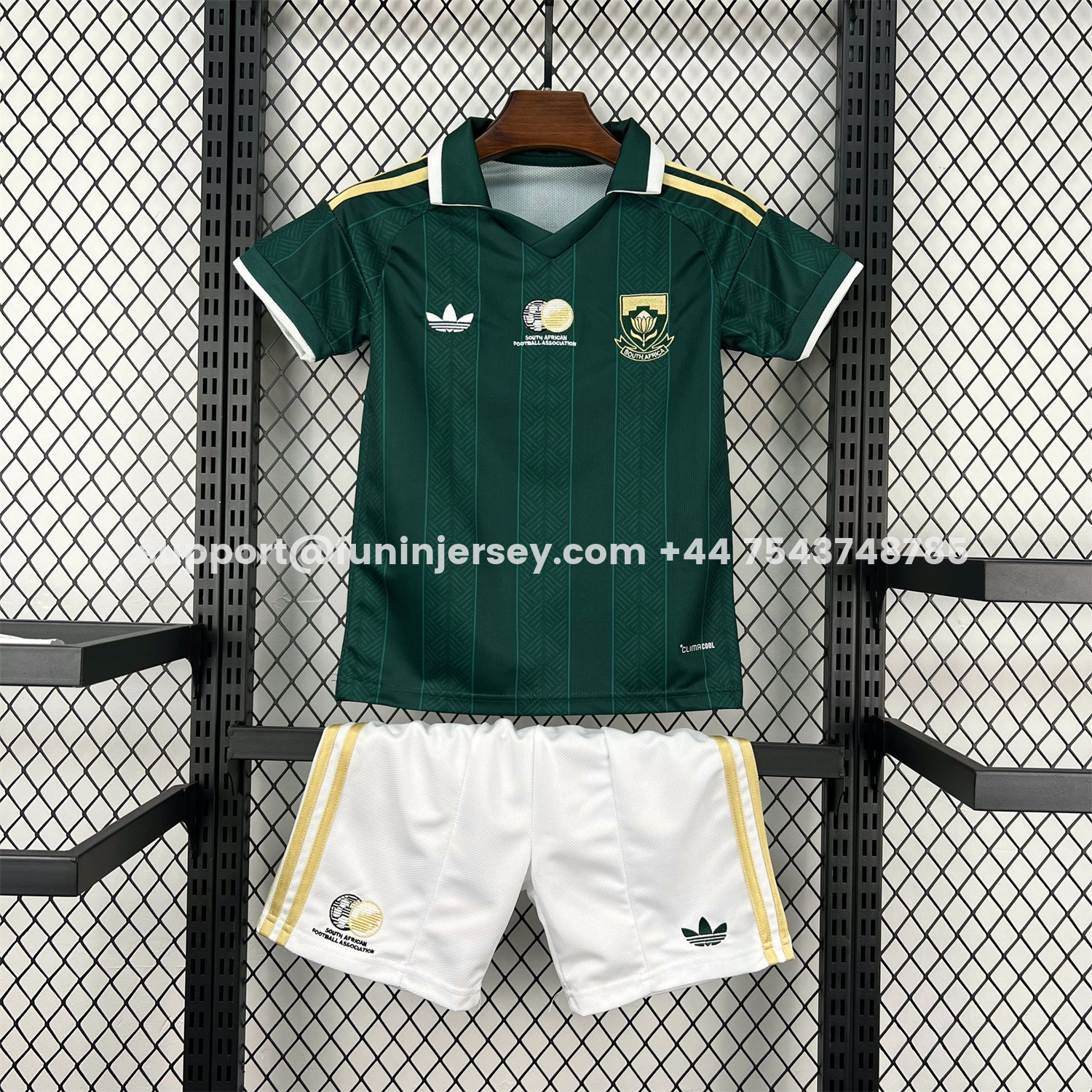 Funinjersey-South Africa 2026 Away Kids Kit