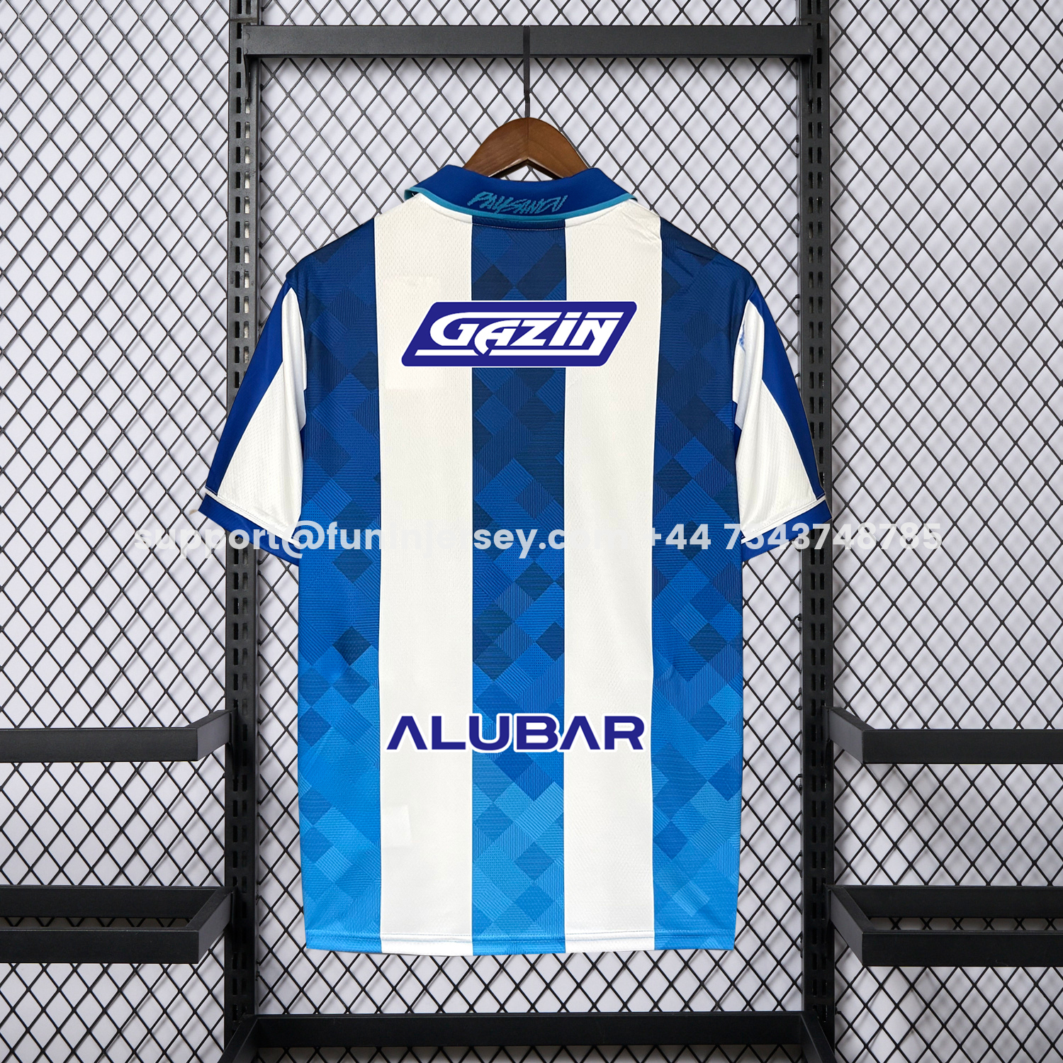 Funinjersey-Paysandu 26-27 Home All Sponsors Jersey - Fans Version