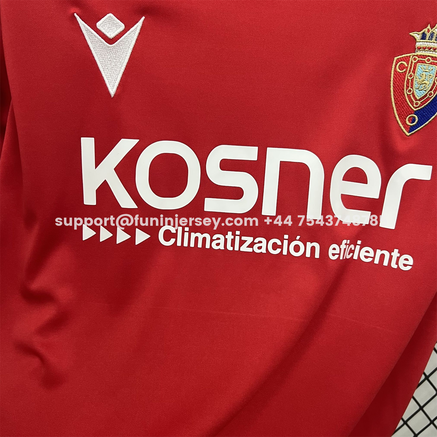 Funinjersey-Osasuna 25-26 Retro Style Jersey - Fans Version