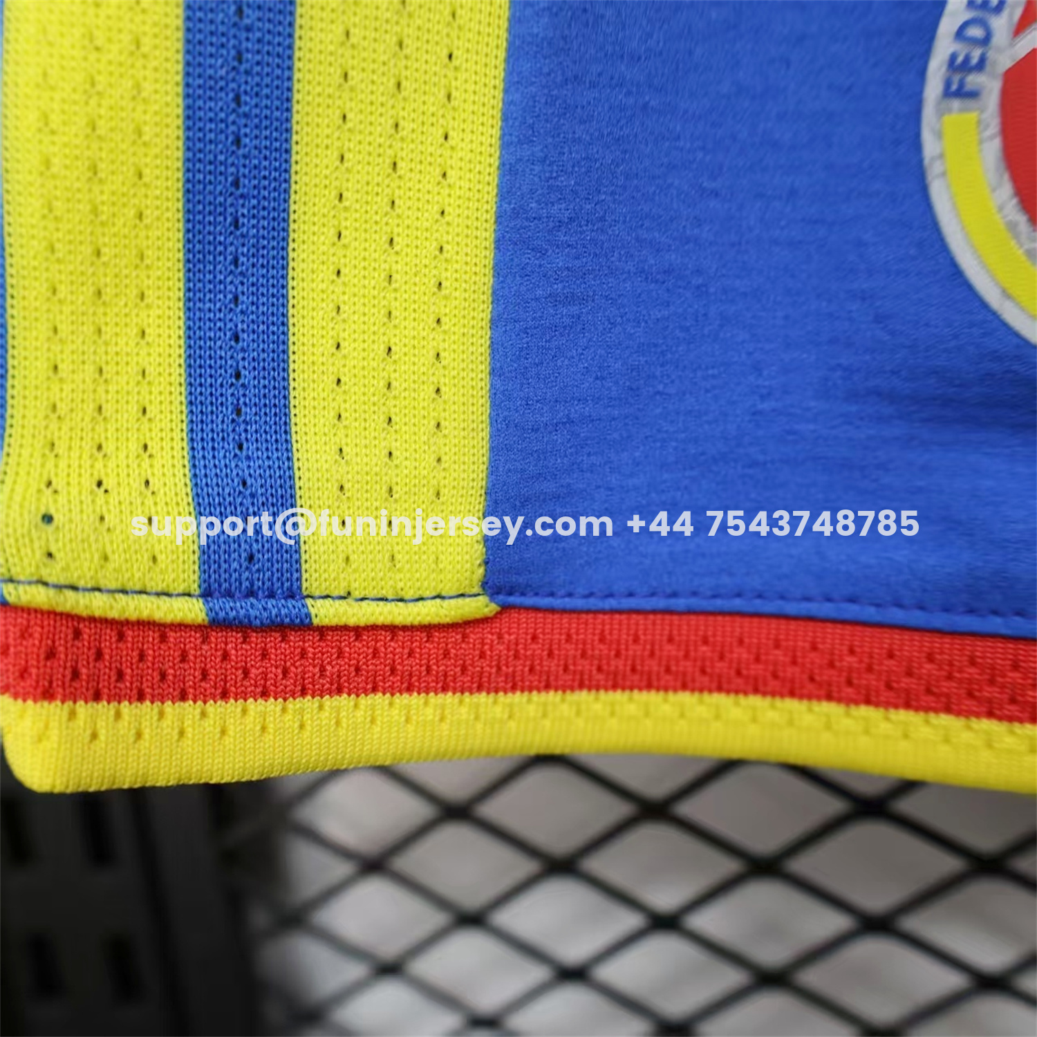 Funinjersey-Colombia 2026 Blue Shorts - Player Version