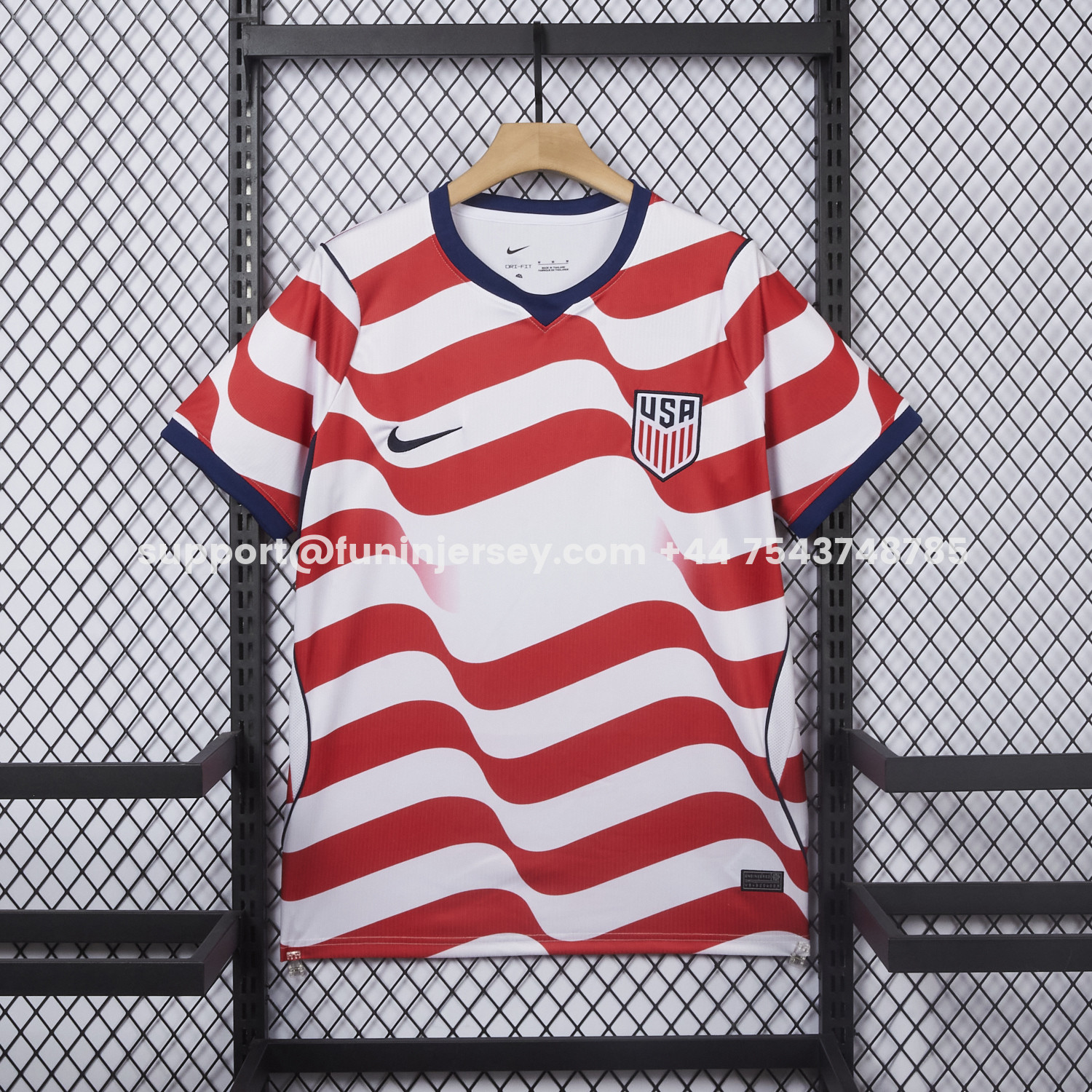 Funinjersey-【Chest Blank】United States USA 2026 Home Jersey - Fans Version