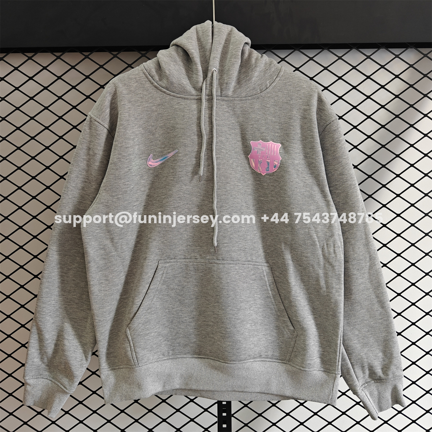 Funinjersey-Barcelona 25-26 Originals Terrace Icon Unisex Pullover Hoodie