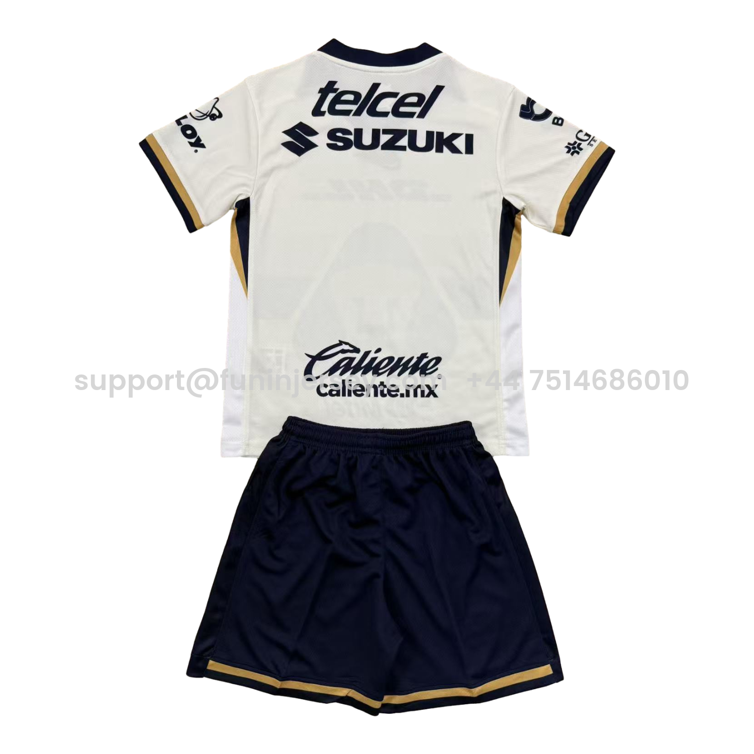 Funinjersey-Pumas UNAM 25-26 Home Men's Adult Jersey Set - Fans Version