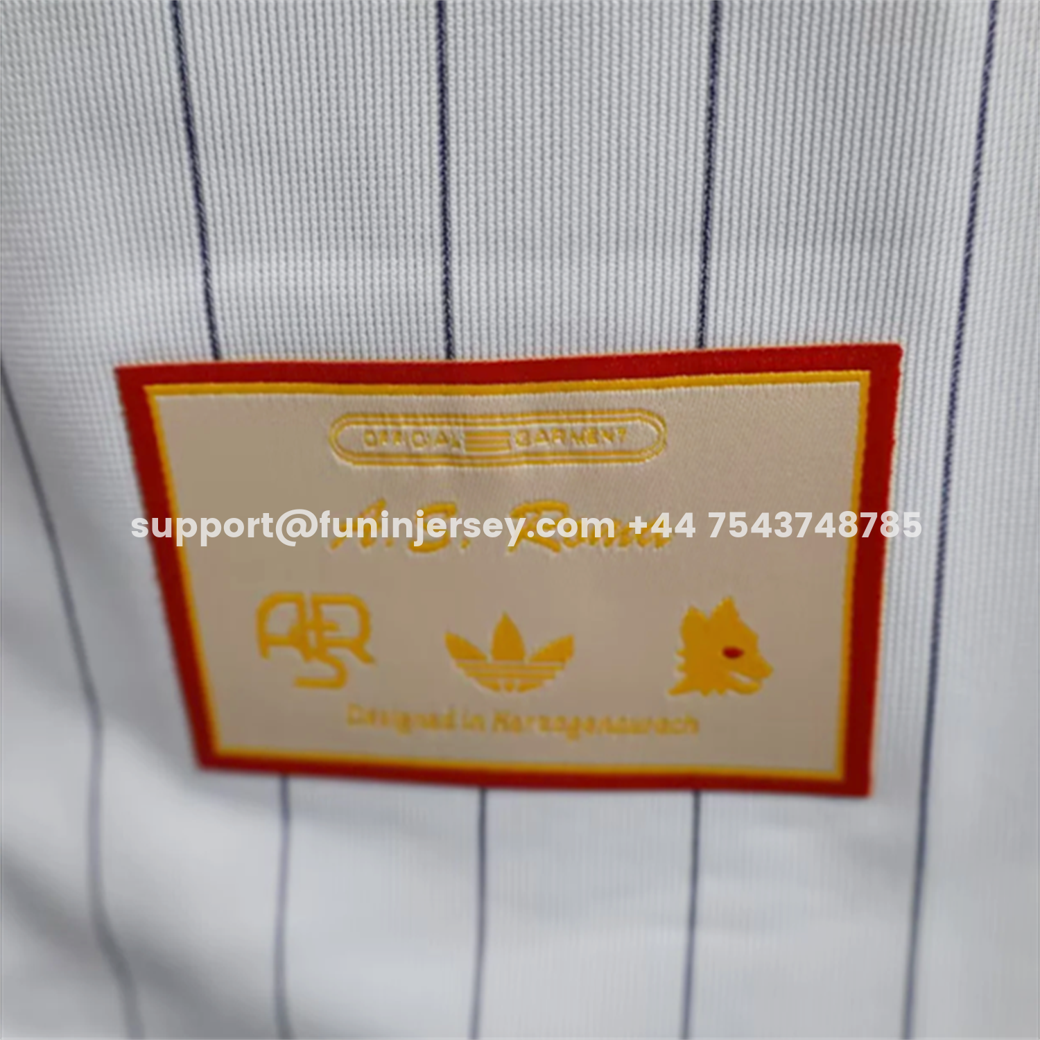 Funinjersey-AS Roma 25-26 Icon Travel Special Edition White Jersey - Player Version