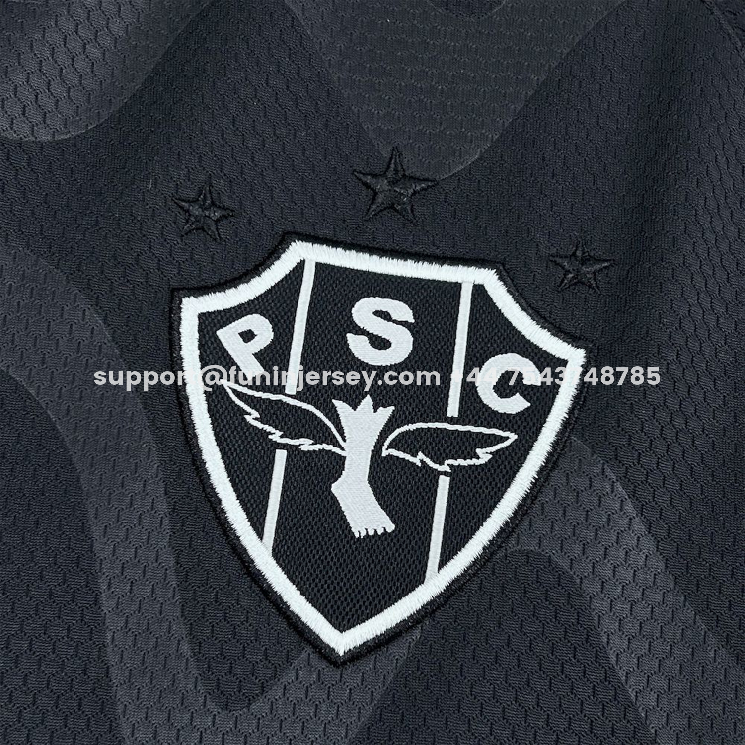 Funinjersey-Paysandu 25-26 Third Black Jersey - Fans Version