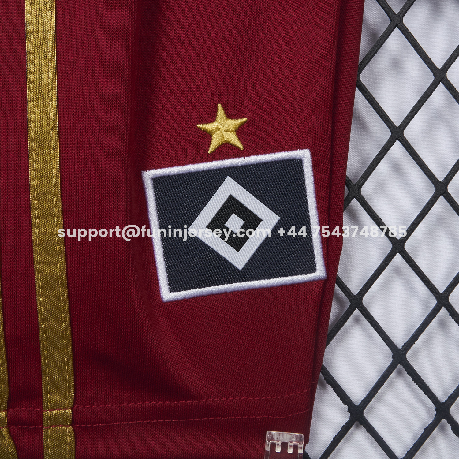 Funinjersey-Hamburger SV 25-26 1887 Bundesliga Games Special Kids Kit