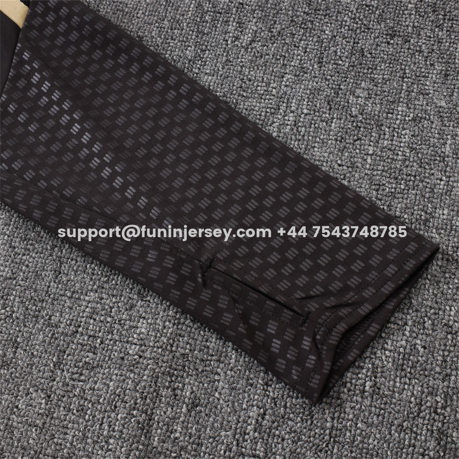 Funinjersey-Flamengo 2026 Long Sleeve Training Set - White Top & Black Pants