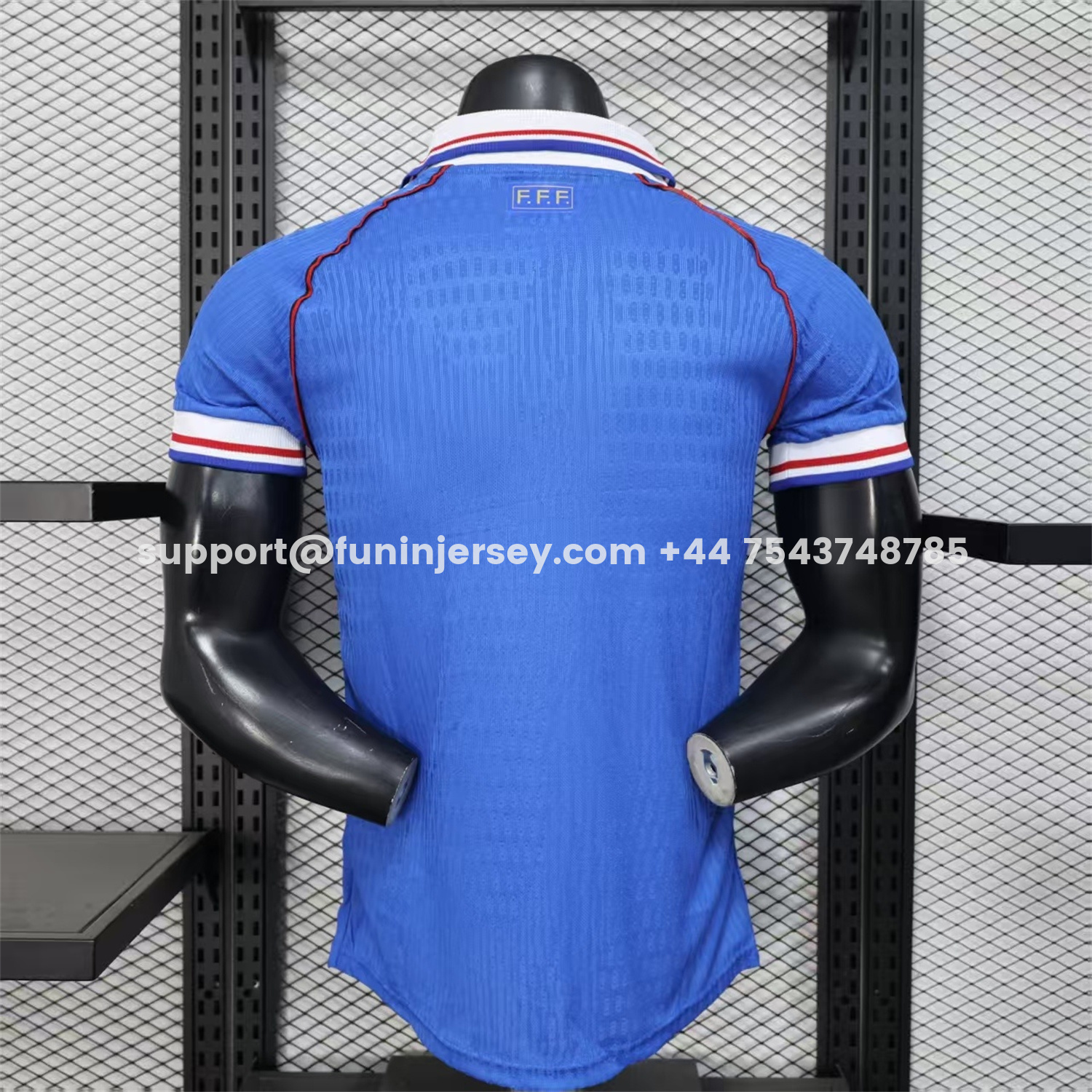 Funinjersey-Retro France 1998 Home Blue Jersey - Player Version