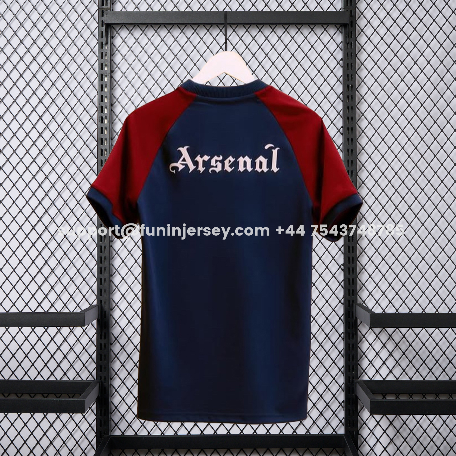 Funinjersey-Arsenal 25-26 Vintage Originals Dark Blue T-shirts