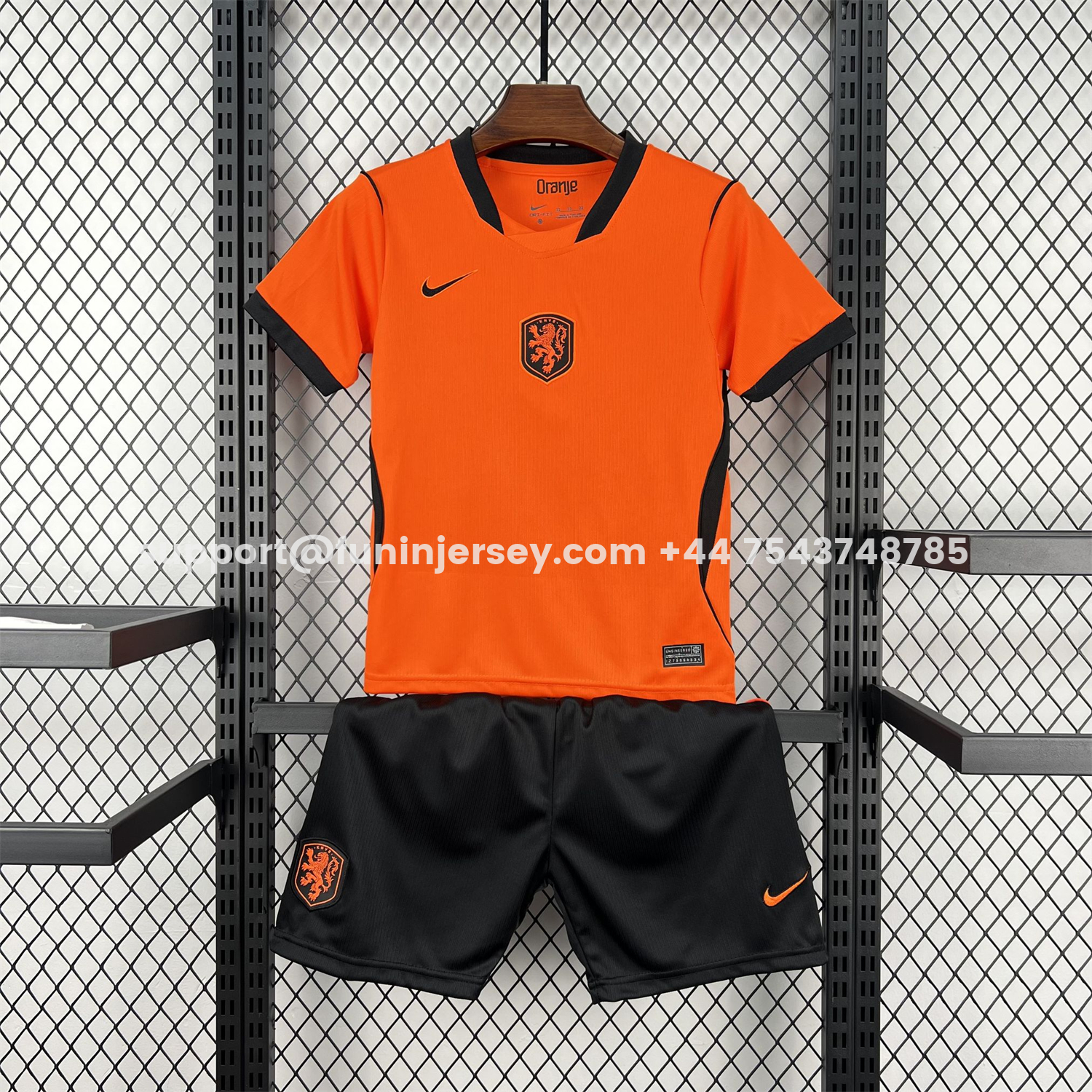 Funinjersey-Netherlands 2026 Home Kids Kit