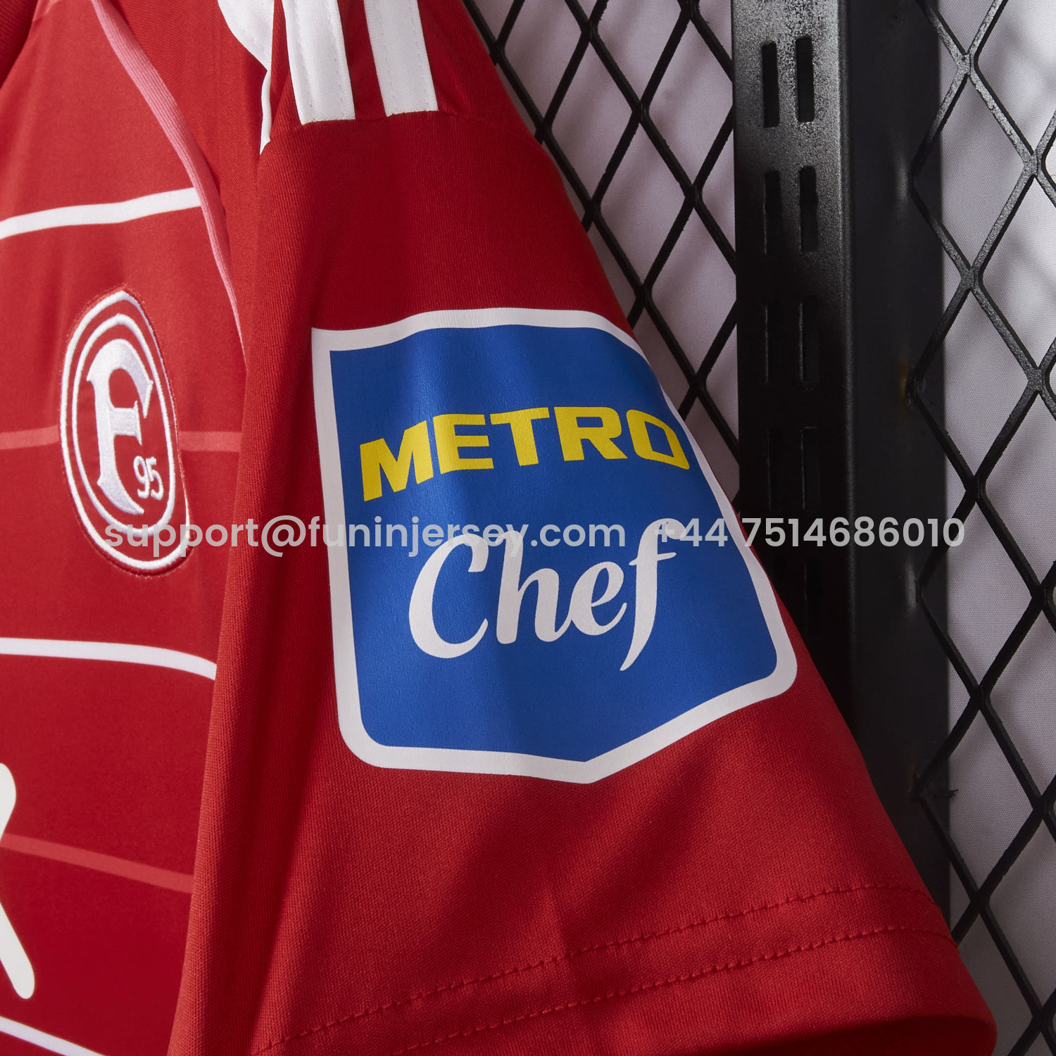 Funinjersey-Fortuna Düsseldorf 25-26 Home Jersey - Fans Version