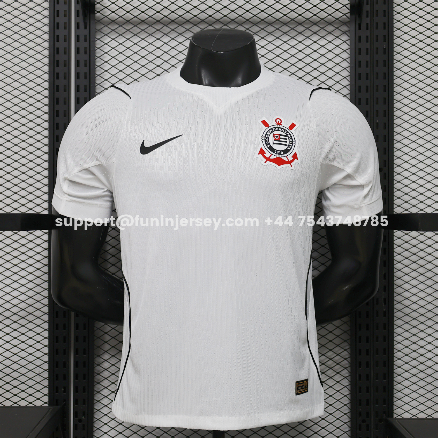 Funinjersey-Corinthians 26-27 Home Jersey - Player Version