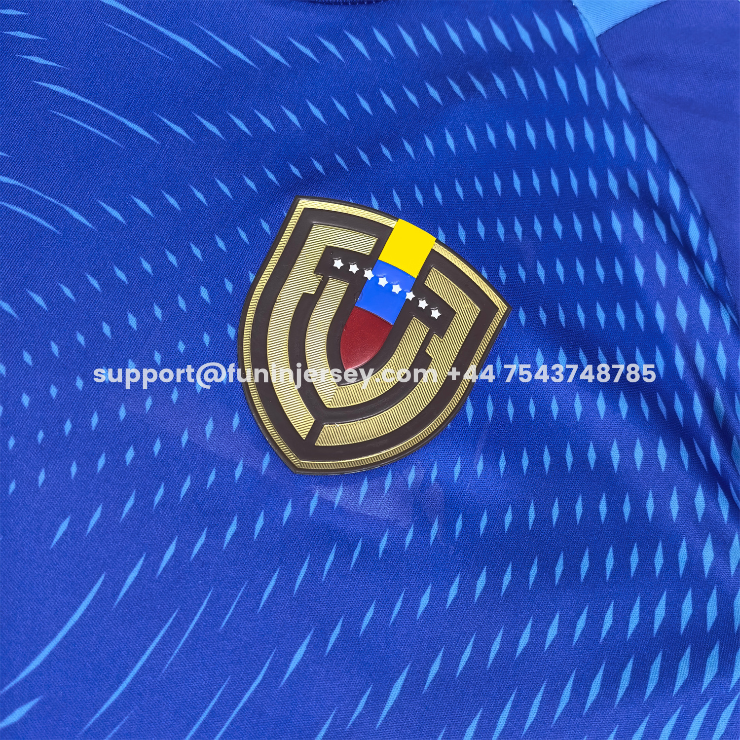Funinjersey-Venezuela 25-26 Blue Goalkeeper Jersey - Fans Version
