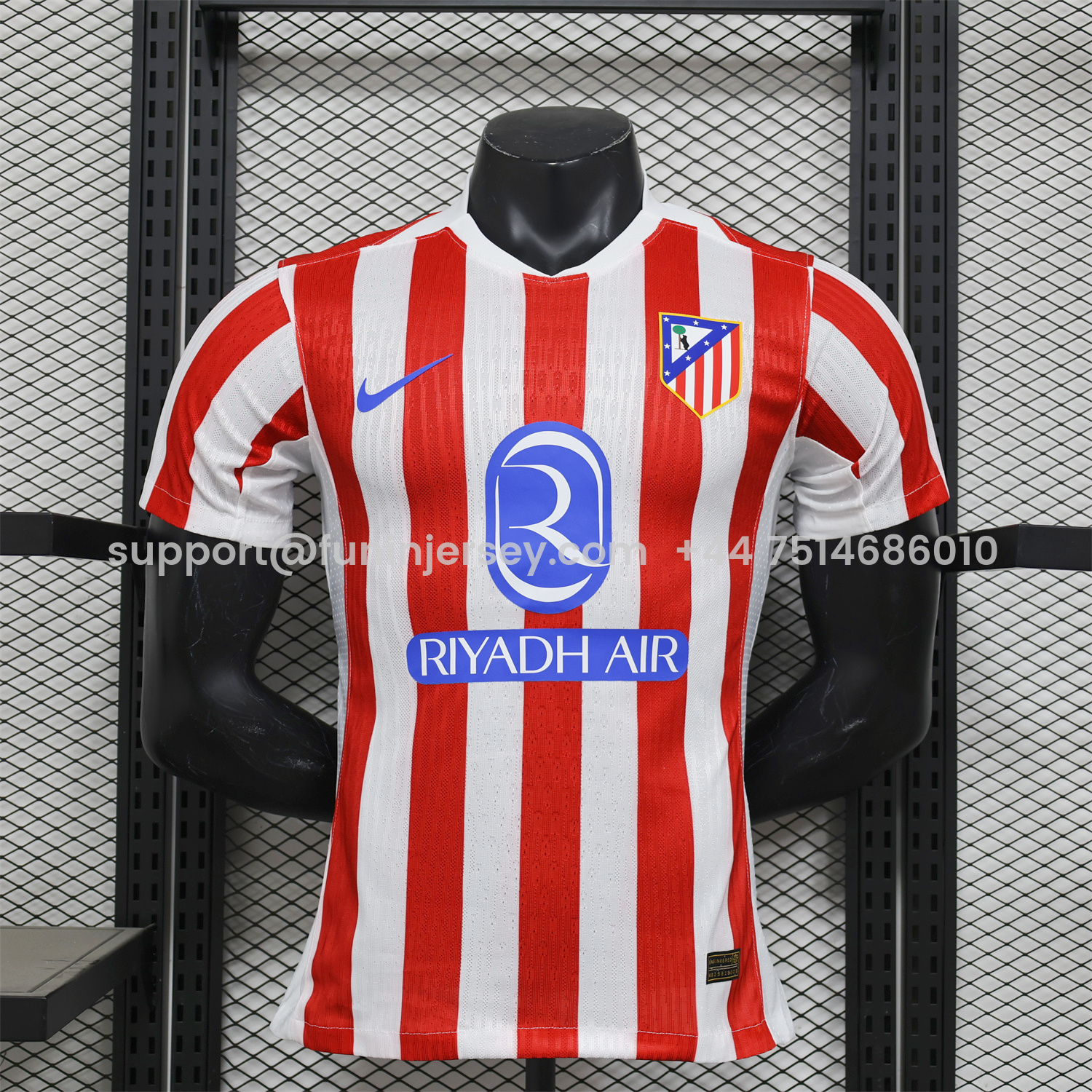 Funinjersey-Atletico Madrid 25-26 Home Jersey - Player Version