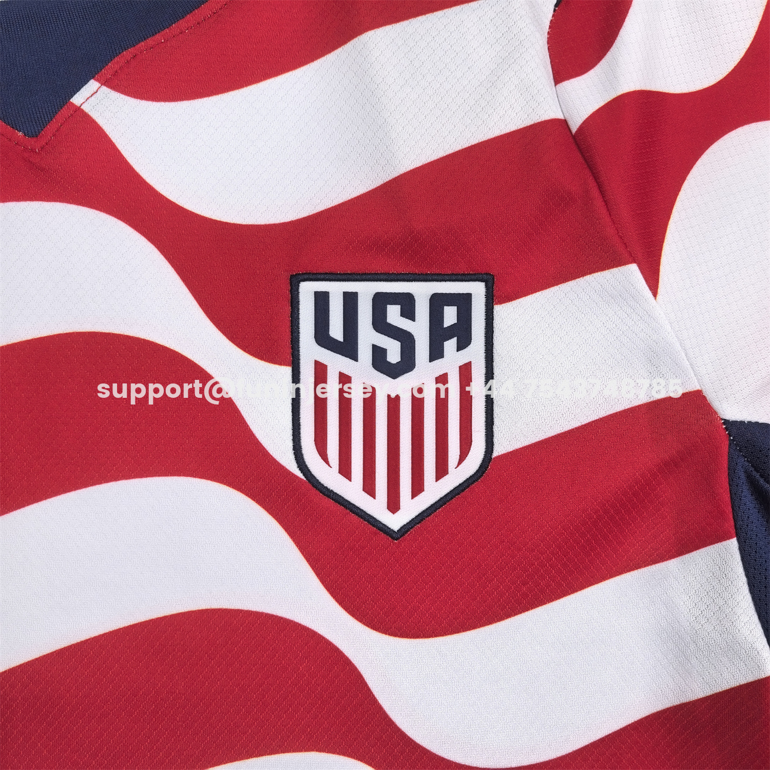 Funinjersey-【Stripes on Both Sides】United States USA 2026 Home Jersey - Fans Version