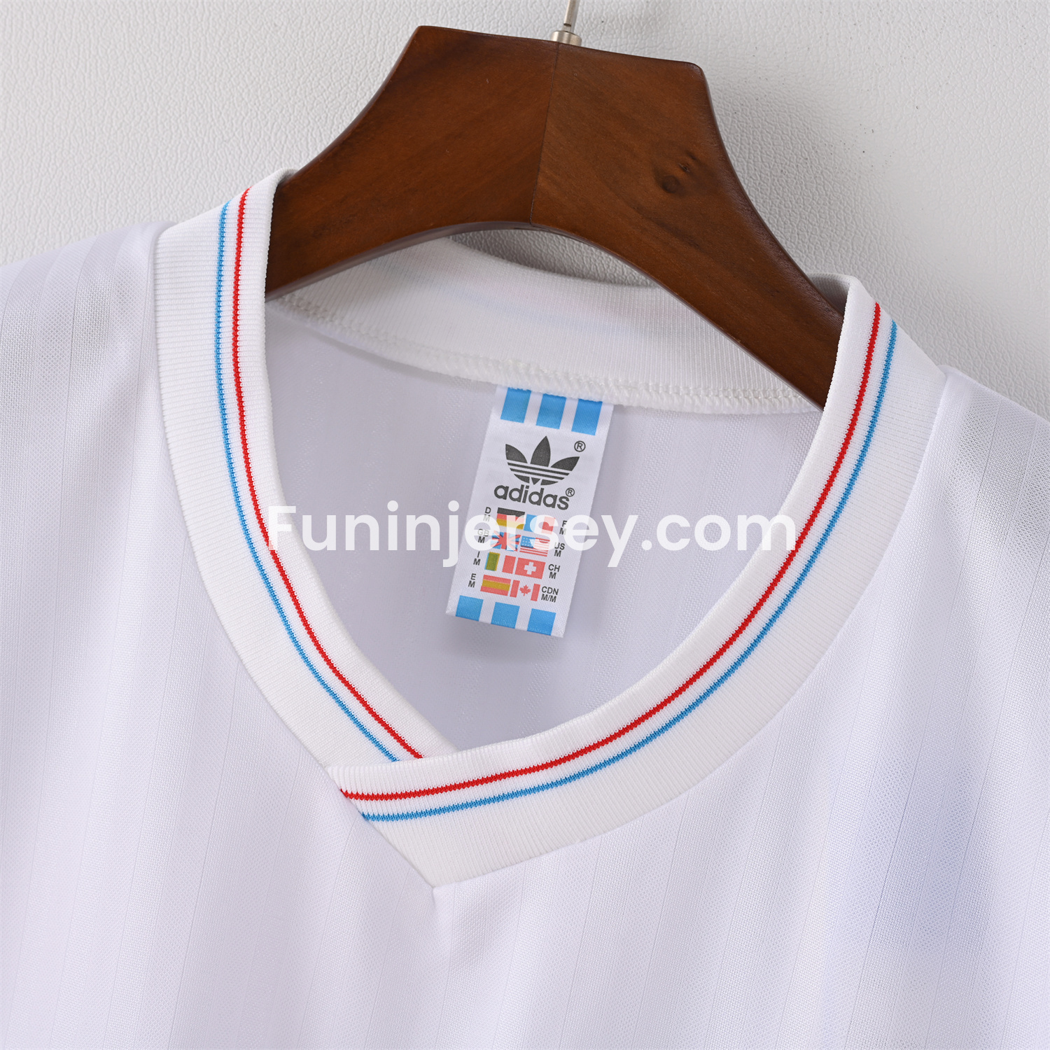 Funinjersey-Retro Marseille 1990-91 Home Stadium Jersey
