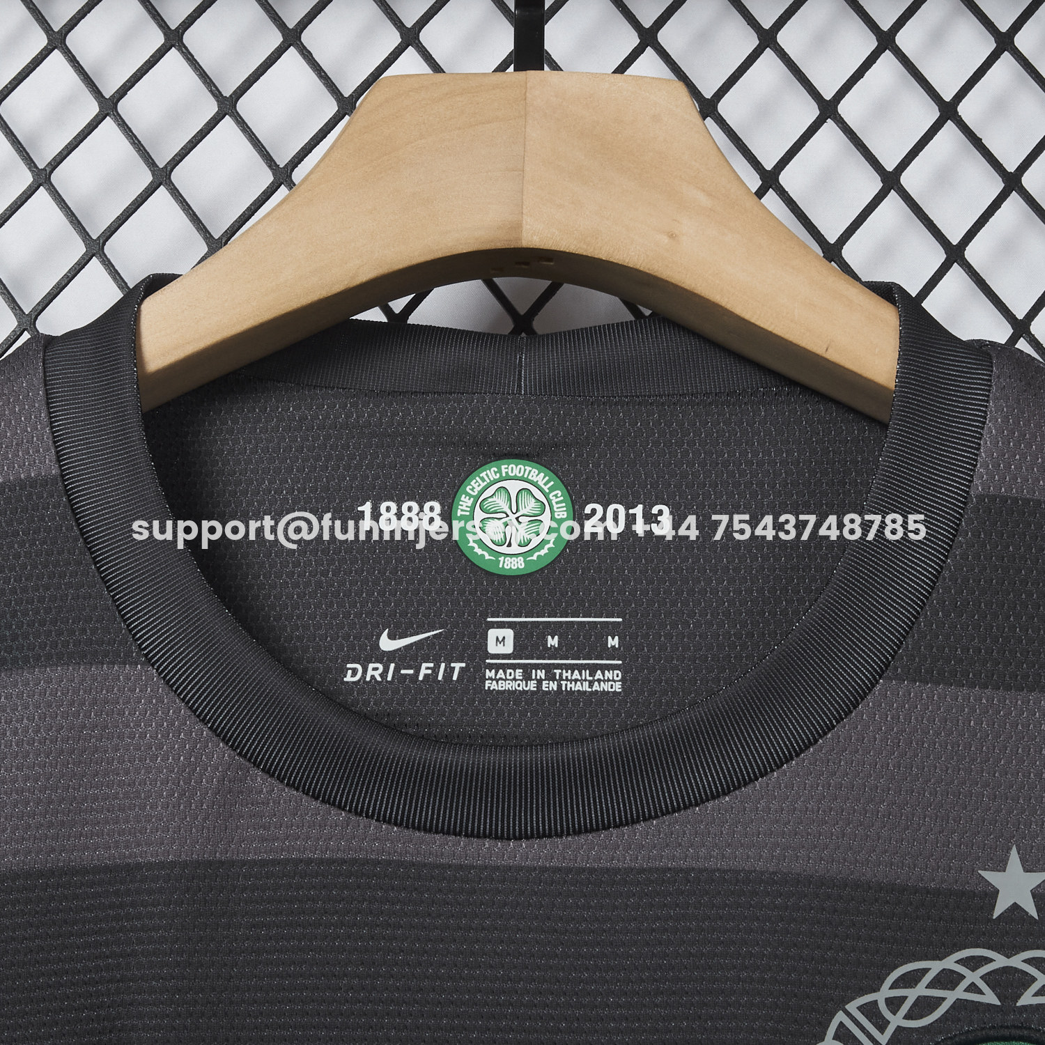 Funinjersey-Retro Celtic 12-13 Away Stadium 125th Anniversary Jersey