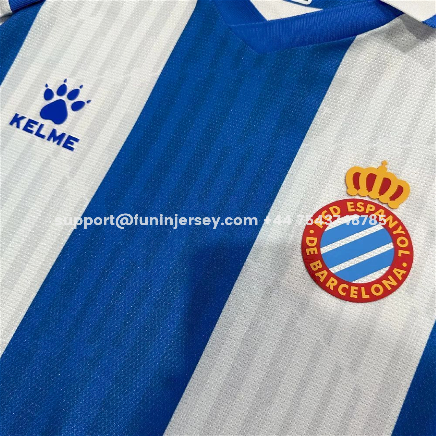 Funinjersey-RCD Espanyol 25-26 Home Jersey - Fans Version