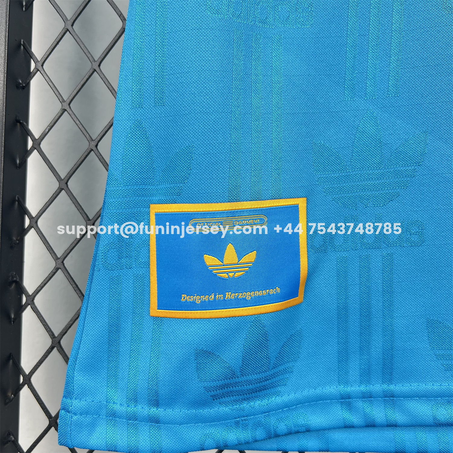 FUN-Funinjersey-Spain 2026 Solid Blue With Red Trim Special Jersey - Fans Version