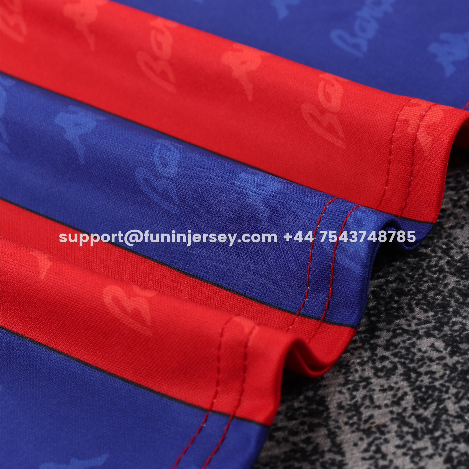 Funinjersey-Retro Barcelona 1996-97 Home Kids Kit