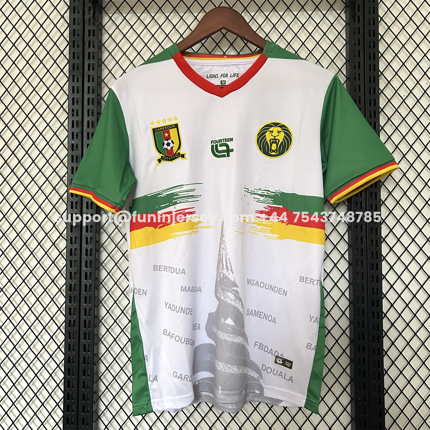 Funinjersey-Cameroon 25-26 Third Jersey - Fans Version