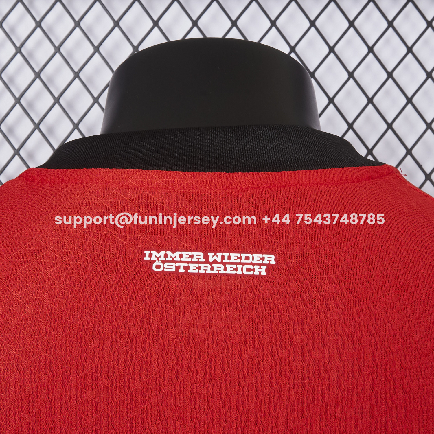 Funinjersey-Austria 2026 Home Red Jersey - Player Version
