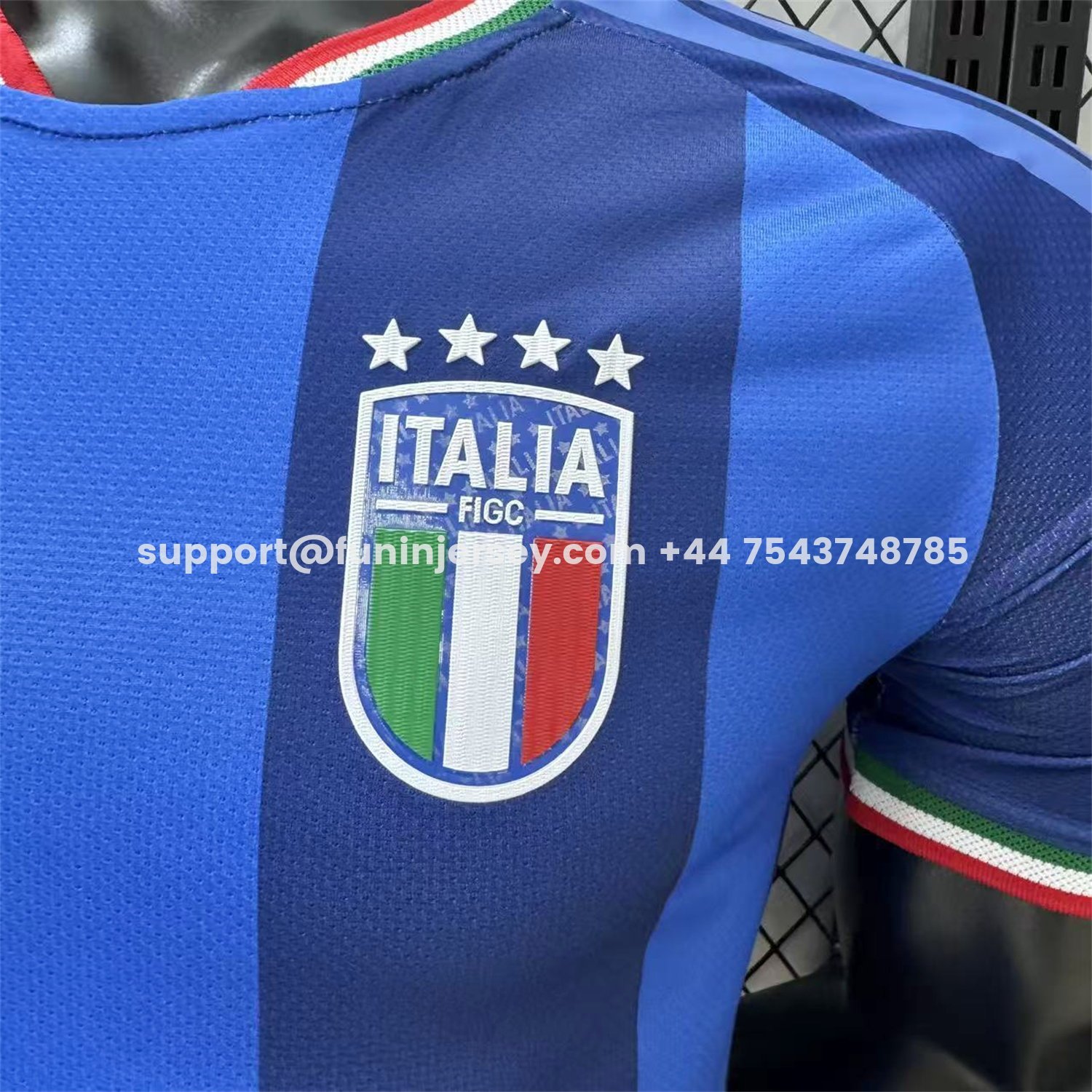 Funinjersey-Italy 2026 Blue Vertical Stripes Special Jersey - Player Version