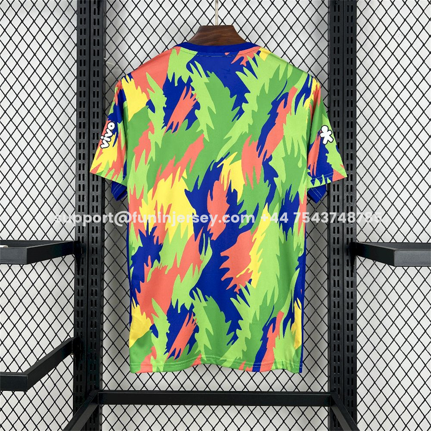 Funinjersey-Brazil 25-26 Green Training Jersey - Fans Version