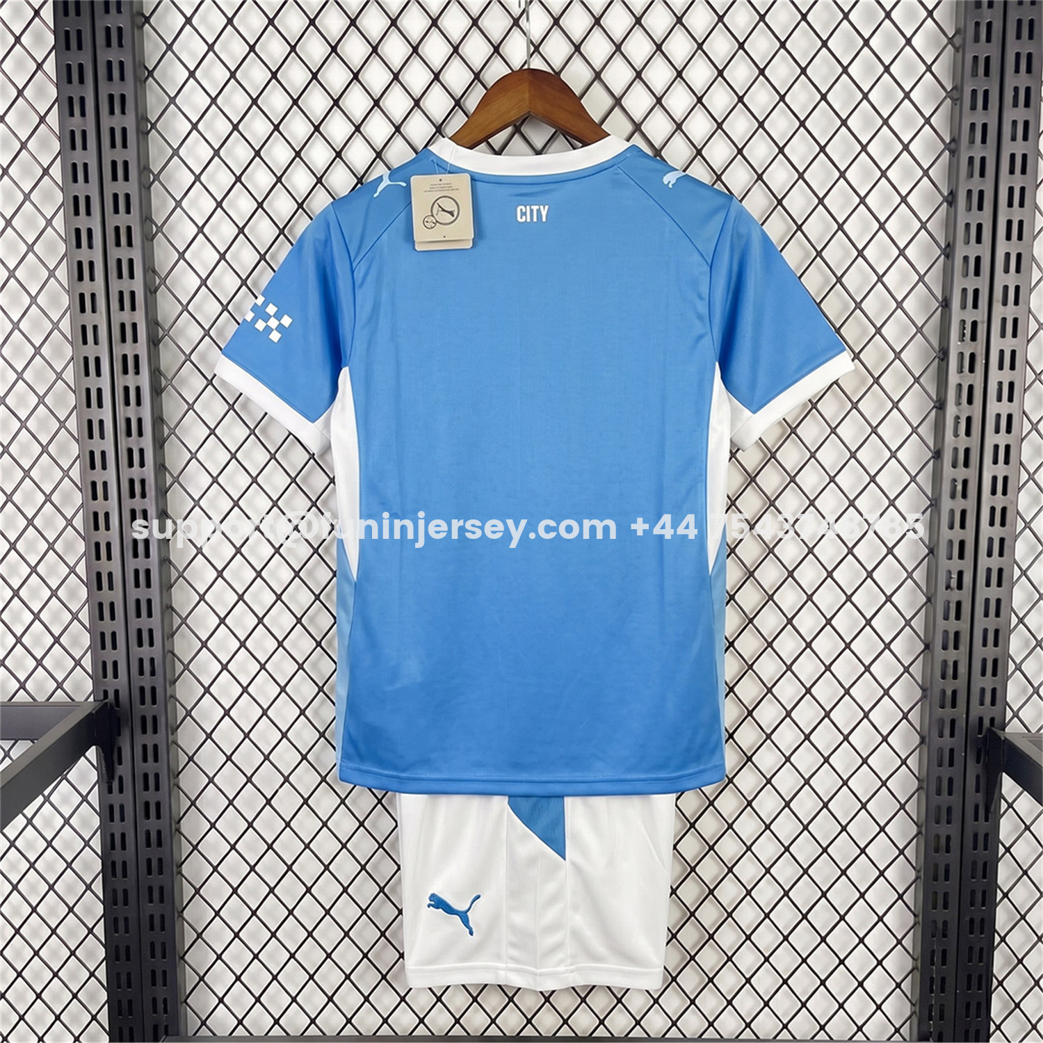 Funinjersey-Manchester City 26-27 Home Kids Kit