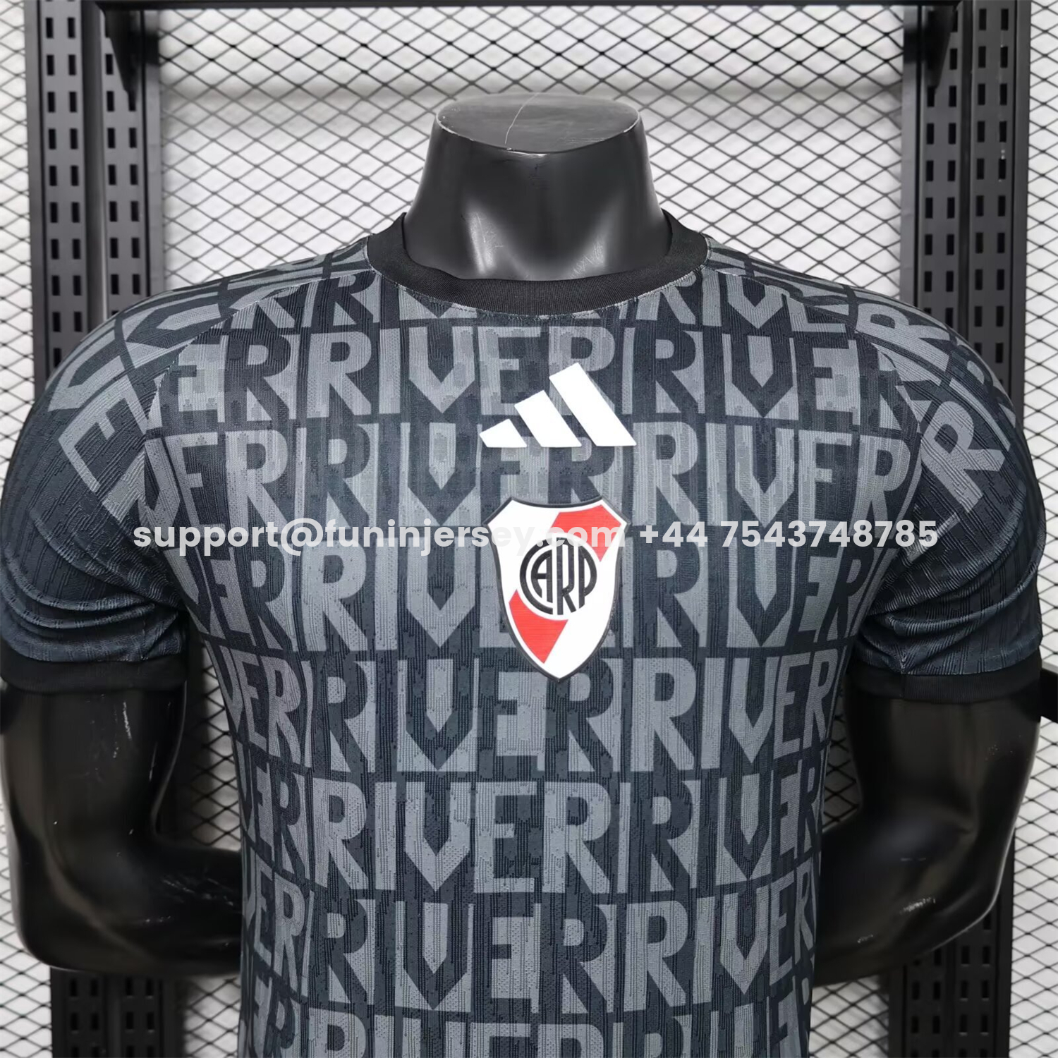 Funinjersey-River Plate 25-26 Black Special Jersey - Player Version