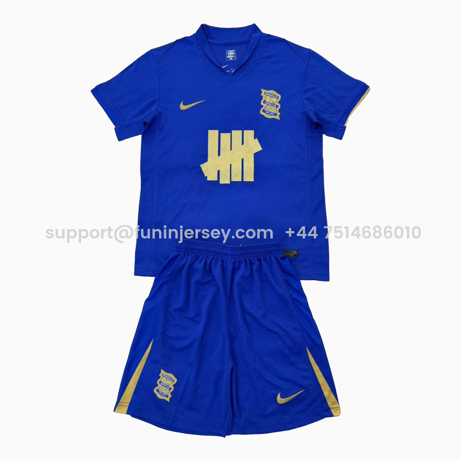 Funinjersey-Birmingham City 25-26 Home Men's Adult Jersey Set - Fans Version