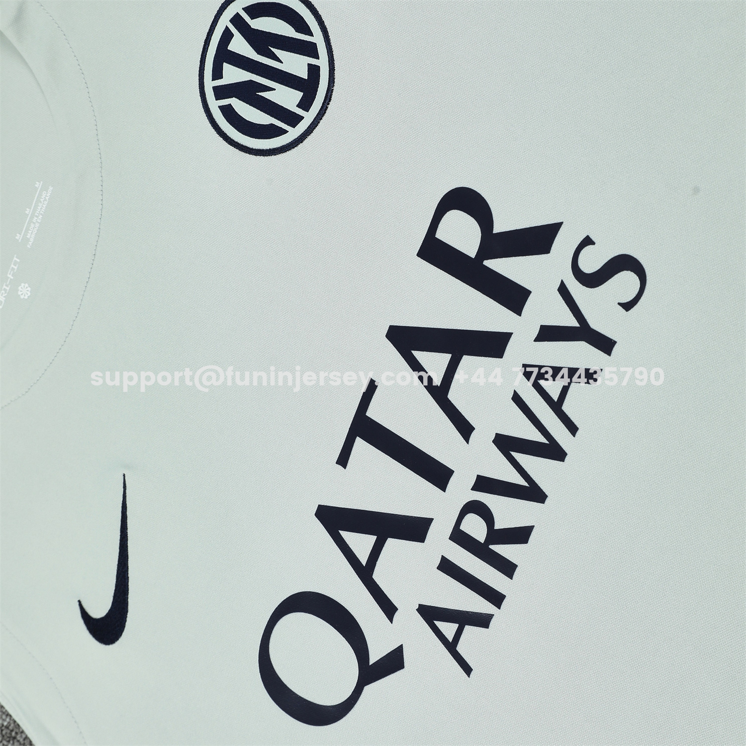 Funinjersey-Inter Milan 25-26 Vest Training Set - White Vest & Blue Shorts