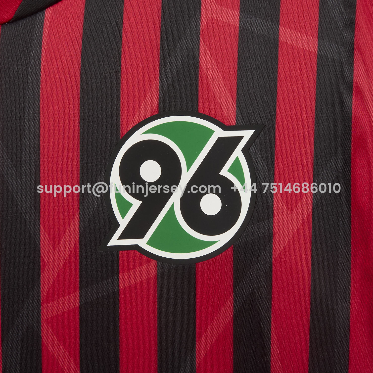 Funinjersey-Hannover 96 25-26 Home Jersey - Fans Version