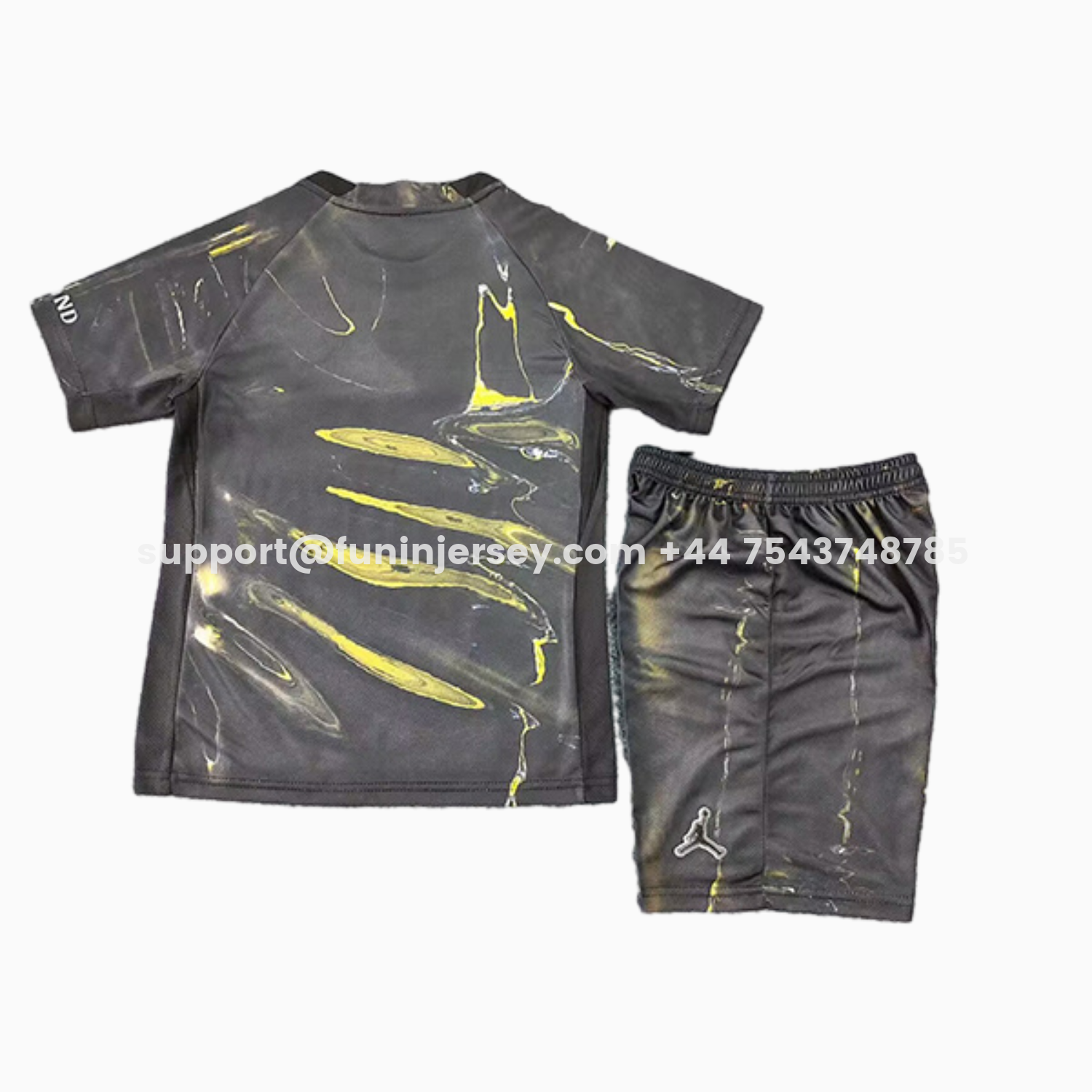 Funinjersey-Paris Saint-Germain PSG 25-26 Night Version Fifth Kids Kit