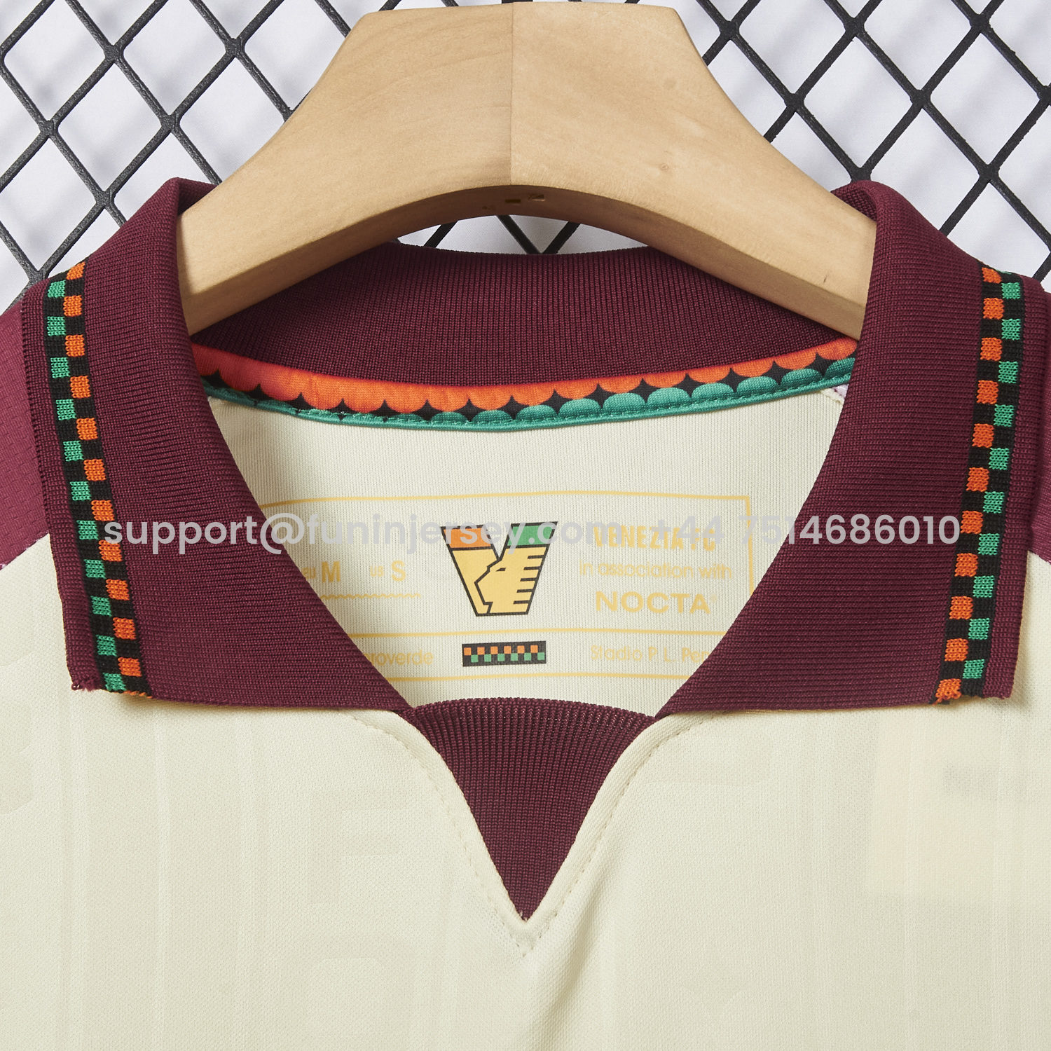 Funinjersey-Venezia FC 25-26 Away Jersey - Fans Version