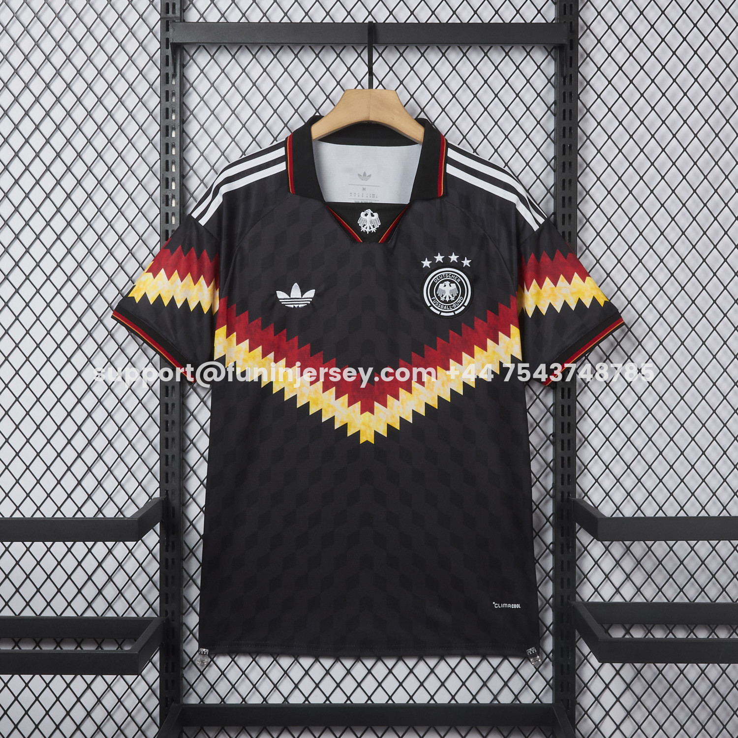 Funinjersey-Germany 2026 Black V-Shaped Design Special Jersey - Fans Version
