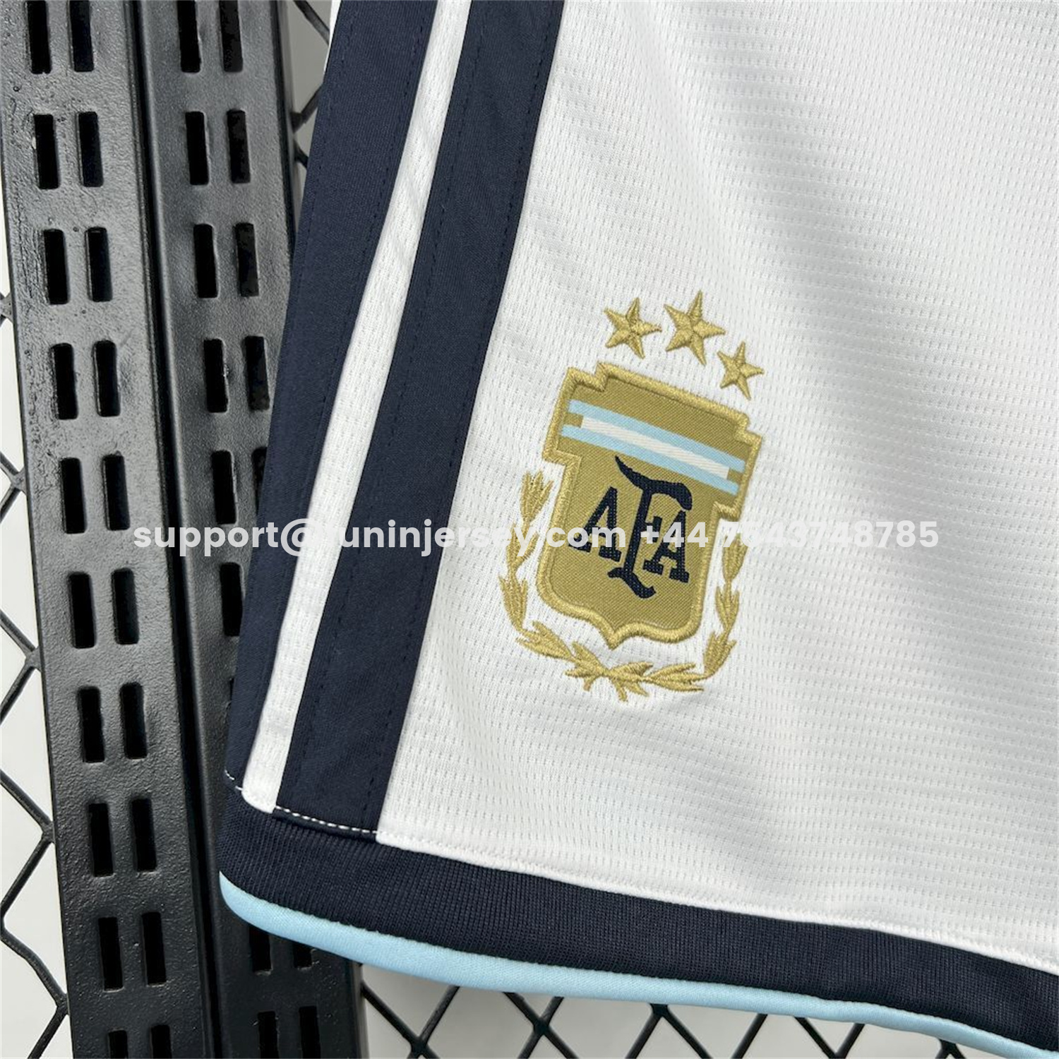 Funinjersey-Argentina 2026 White Shorts - Fans Version