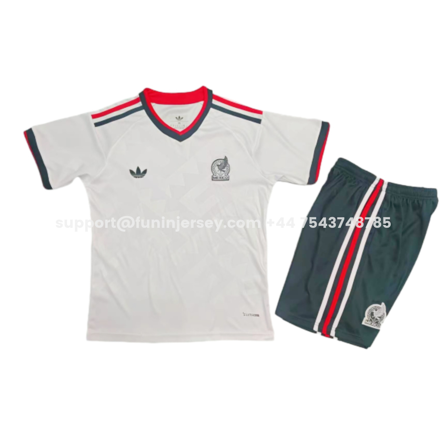 Funinjersey-Mexico 2026 Away Kids Kit