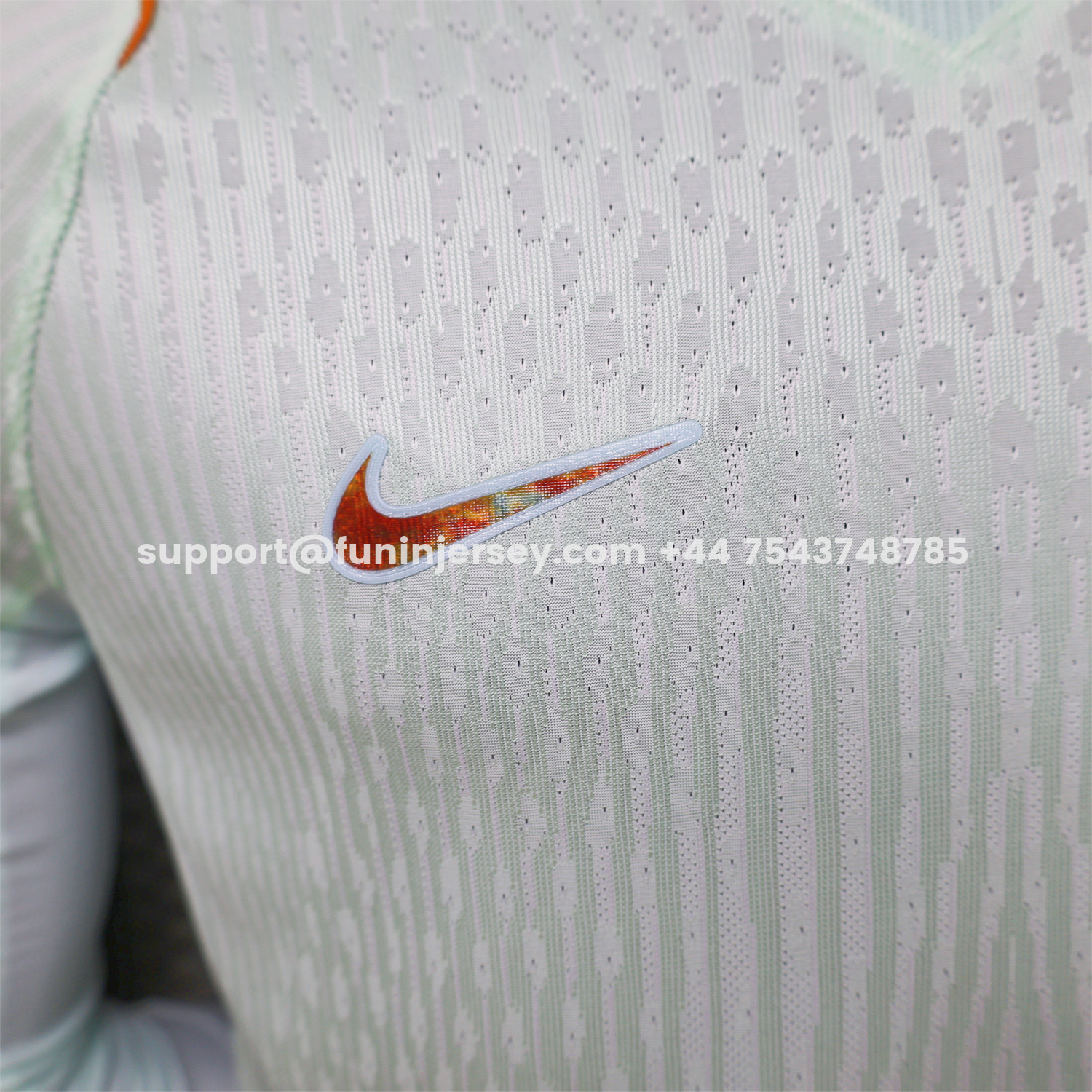 Funinjersey-France 2026 Away Mint Green Long Sleeves Jersey - Player Version