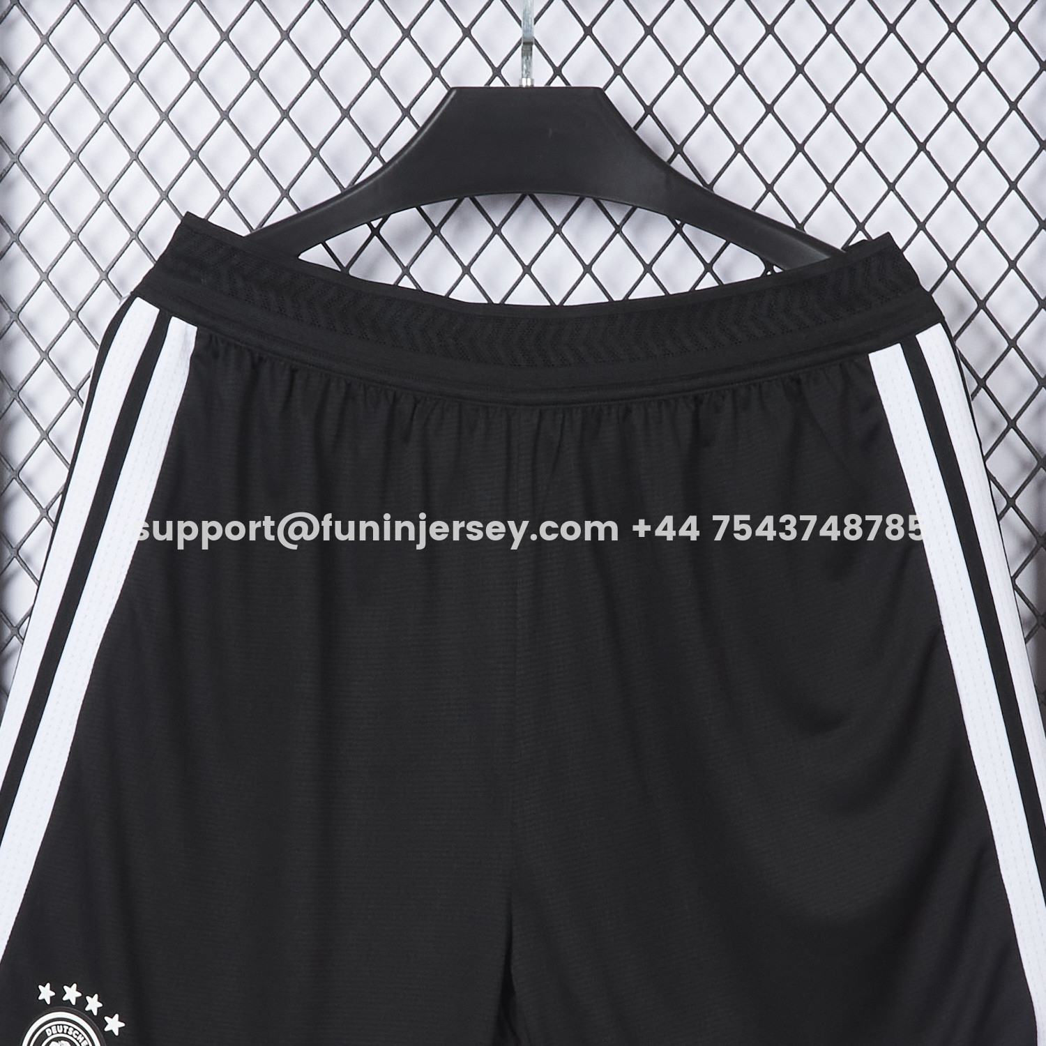 Funinjersey-Germany 2026 Black Shorts - Player Version