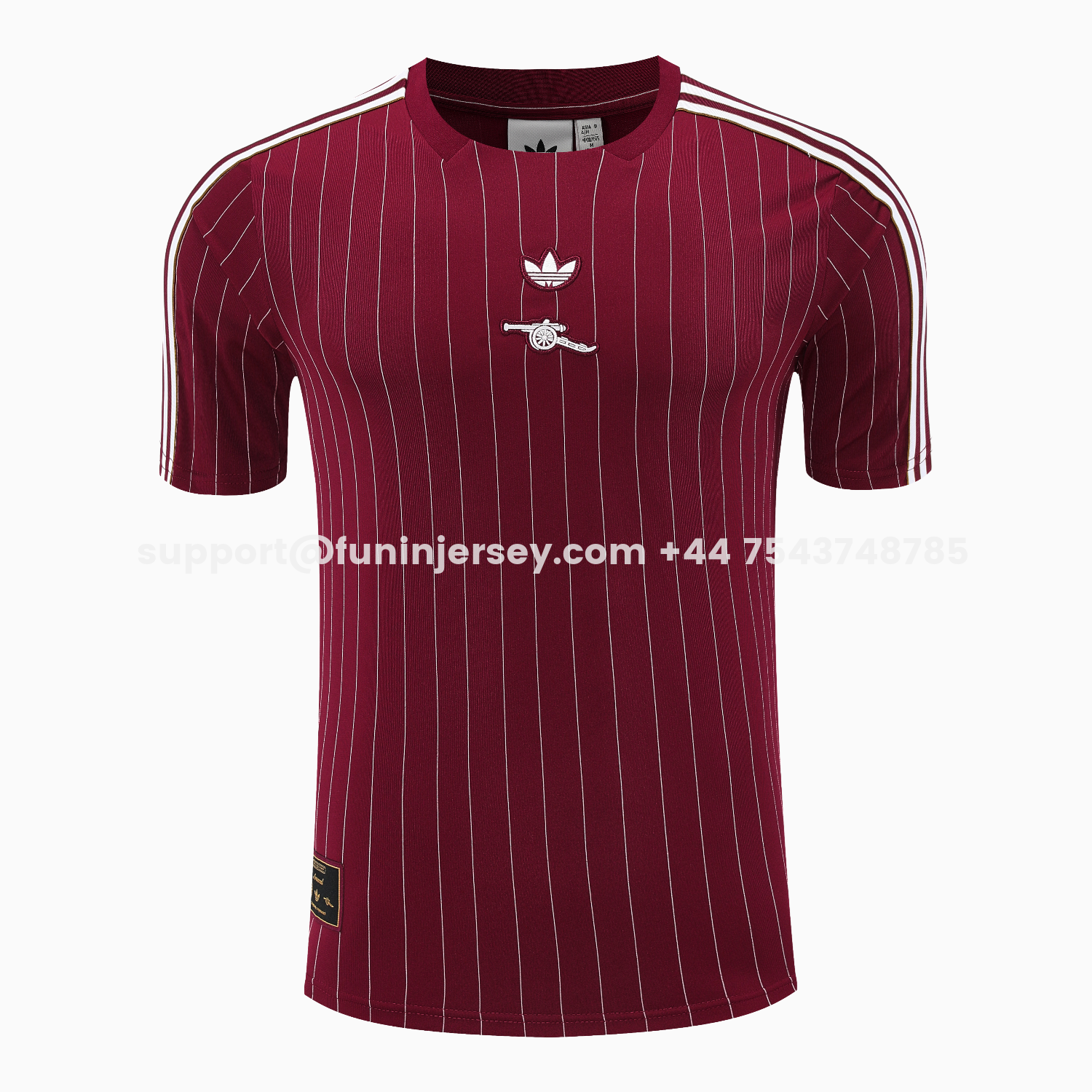 Funinjersey-Arsenal 25-26 Short-Sleeve Training Set- Red Top & Red Shorts