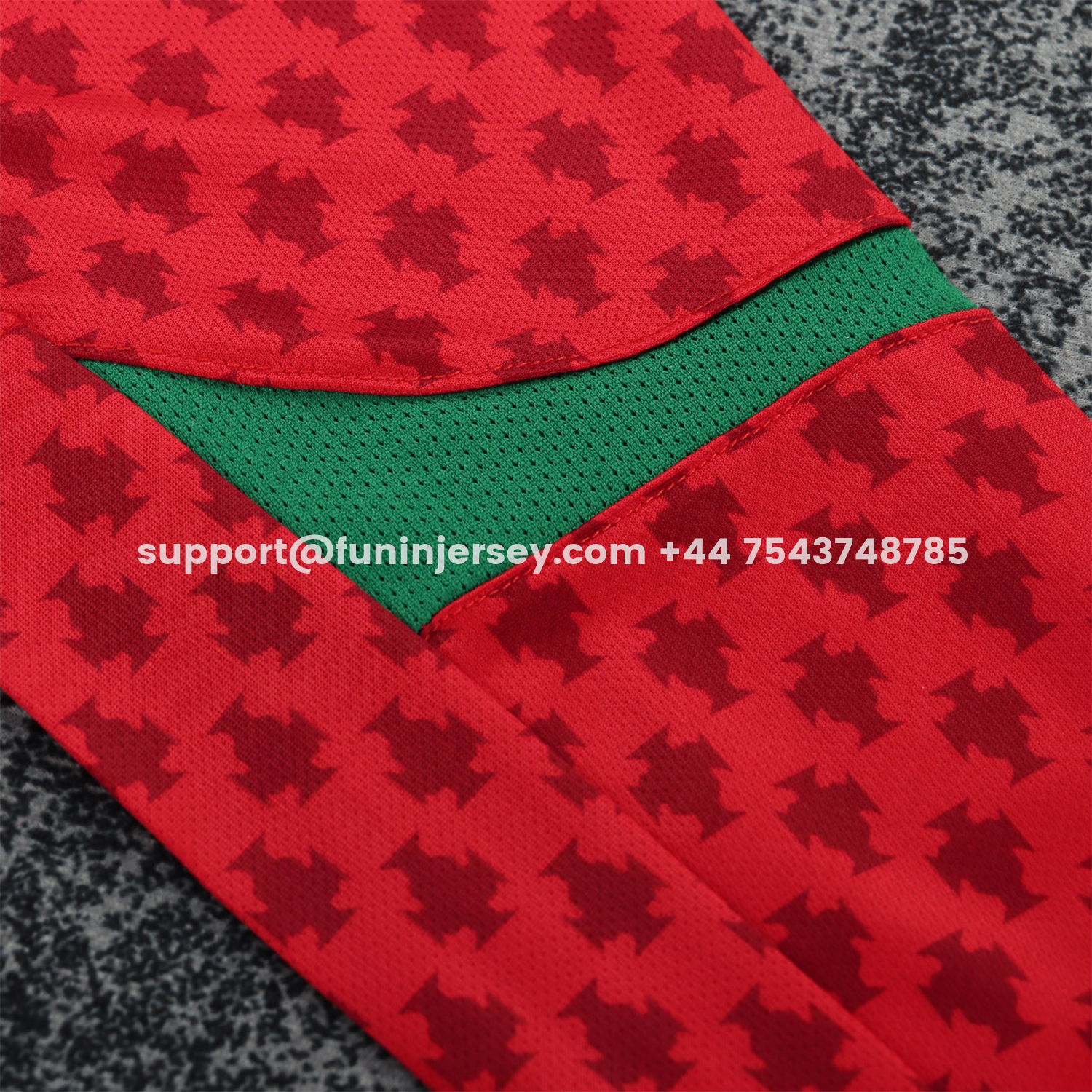 Funinjersey-Retro Portugal 2004 Home Long Sleeves Kids Kit