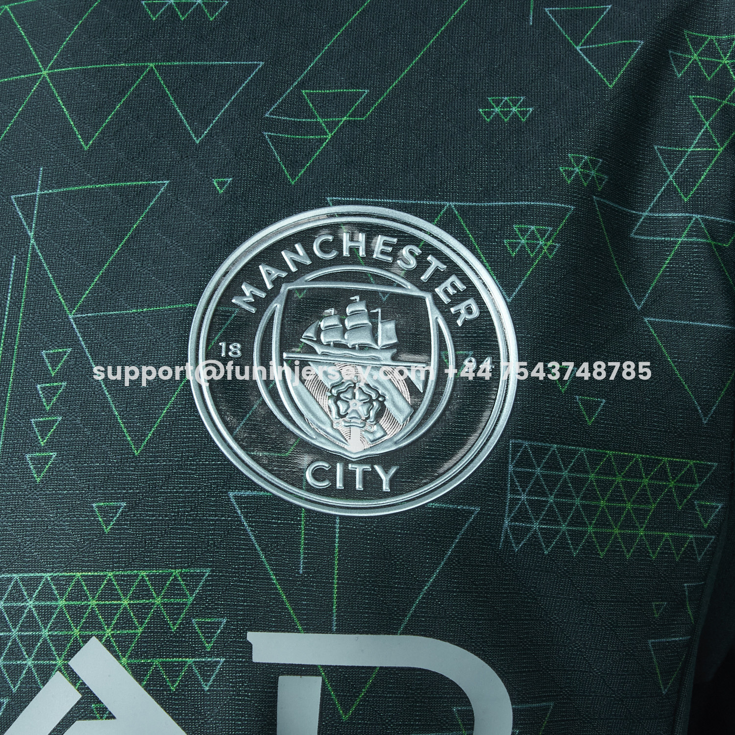 Funinjersey-Manchester City 25-26 Fourth Green Jersey - Player Version