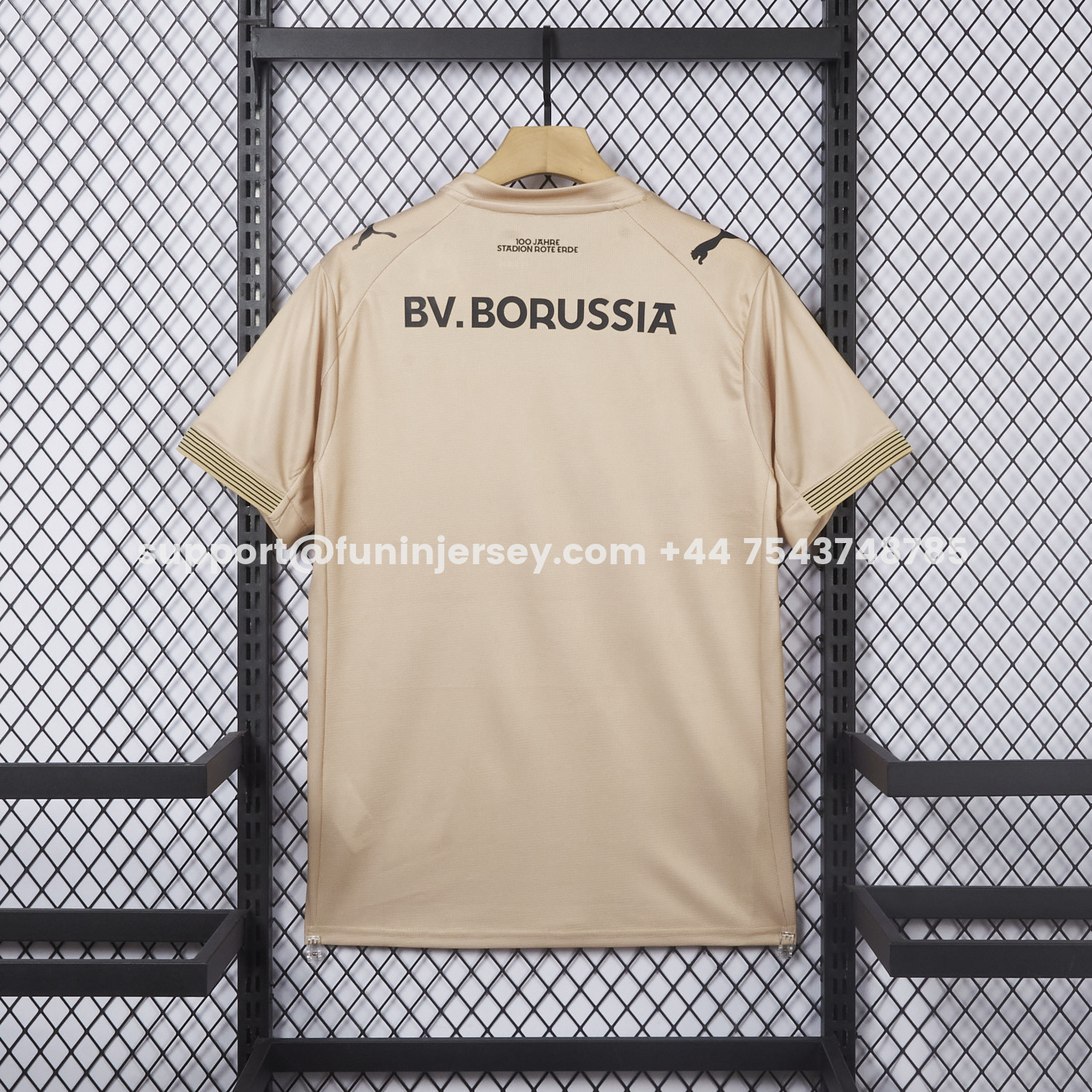 Funinjersey-Dortmund 25-26 “100 JAHRE STADION ROTE ERDE” Beige Goalkeeper Special Jersey - Fans Version