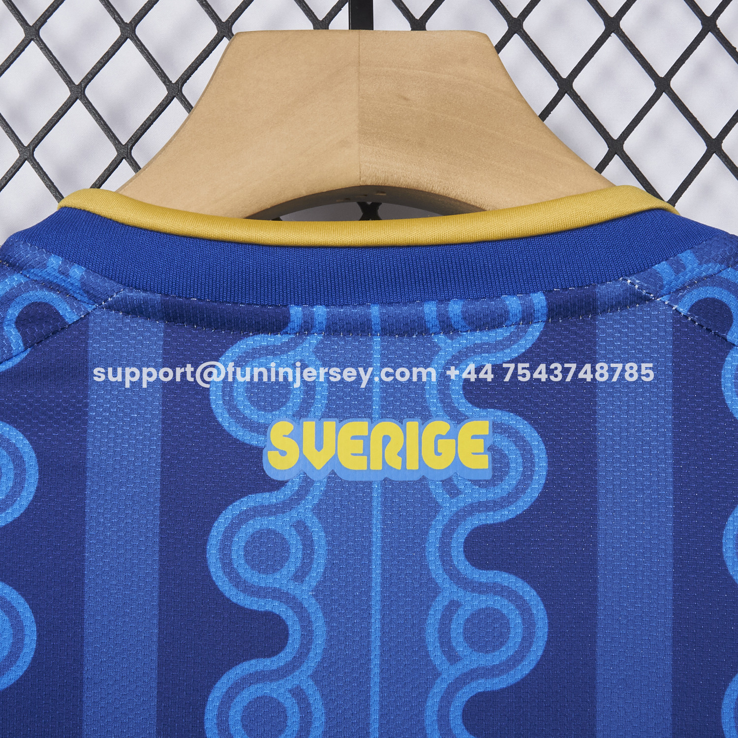 Funinjersey-Sweden 2026 Away Jersey - Fans Version