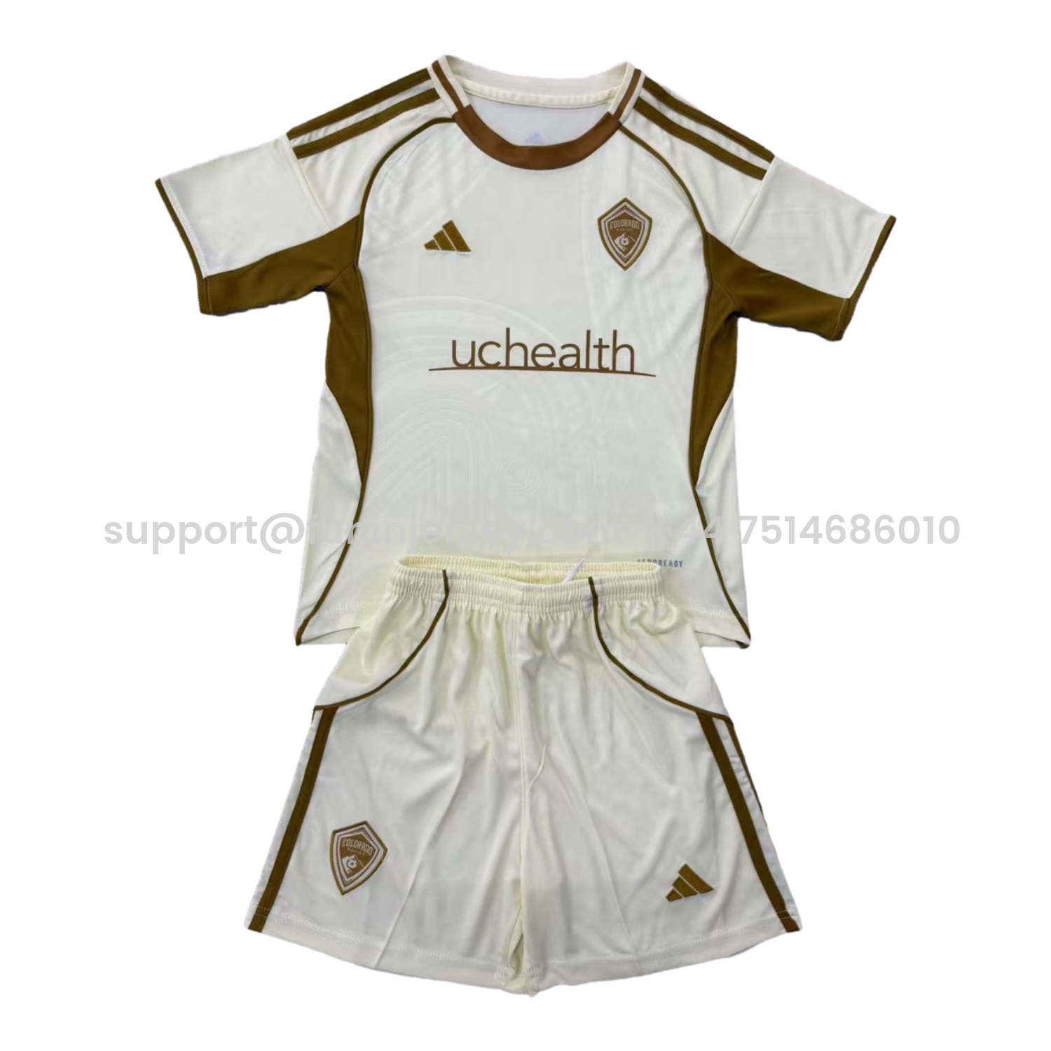 Funinjersey-Colorado Rapids 25-26 Pre-Match Training Men's Adult Jersey Set - Fans Version