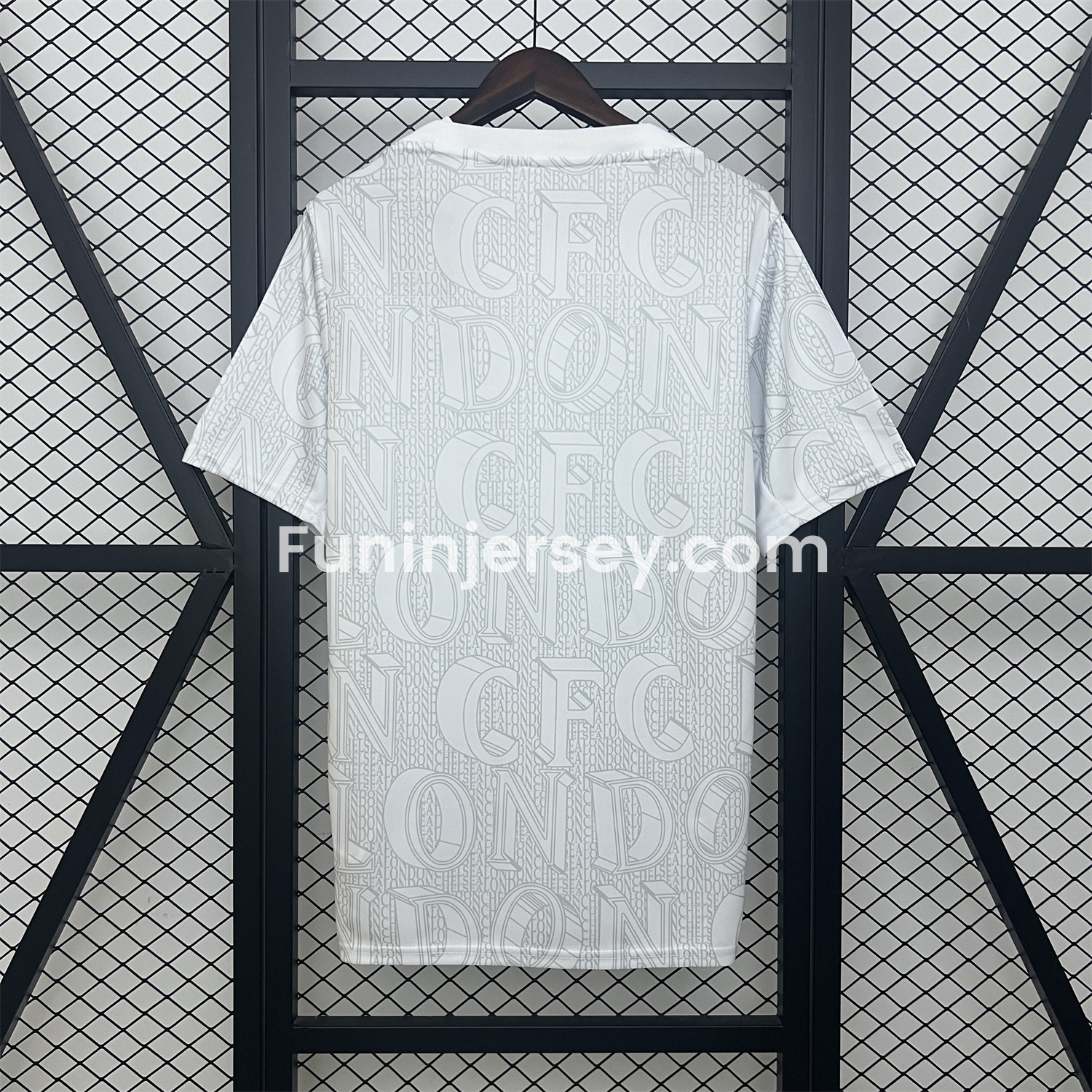 Funinjersey-C.H.E.L.S.E.A 25-26 White Pre-Match Training Jersey - Fans Version