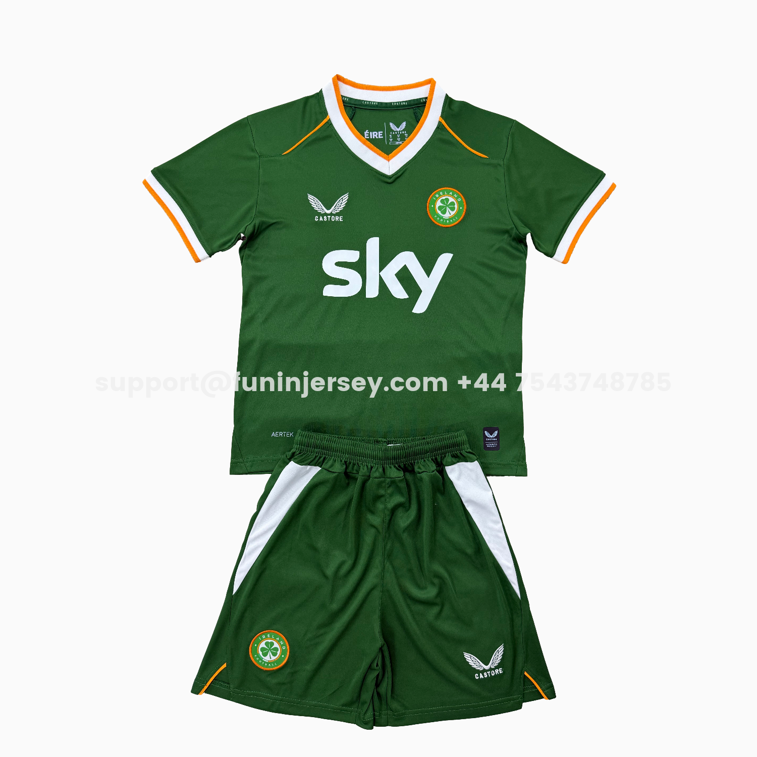 Funinjersey-Ireland 2026 Home Men's Adult Jersey Set - Fans Version